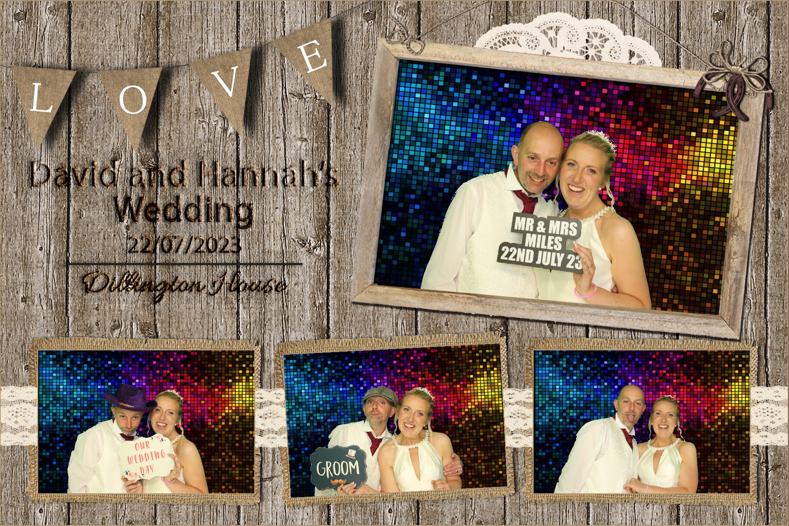 David & Hannah | View more photos from the event at images.mobile-photo-booth.com/u/MobilePhotoBoothUK/David-Hannah