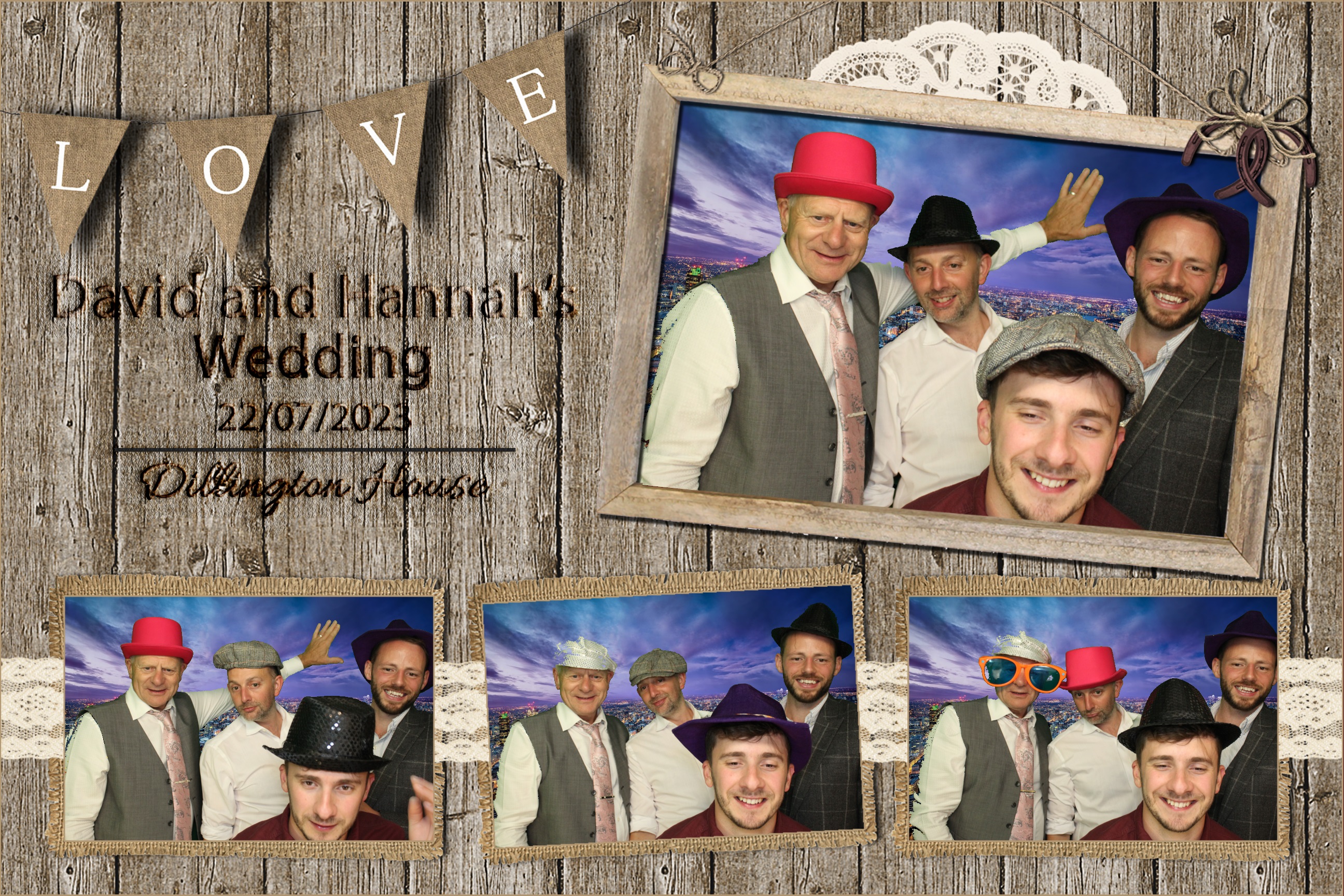 David & Hannah | View more photos from the event at images.mobile-photo-booth.com/u/MobilePhotoBoothUK/David-Hannah