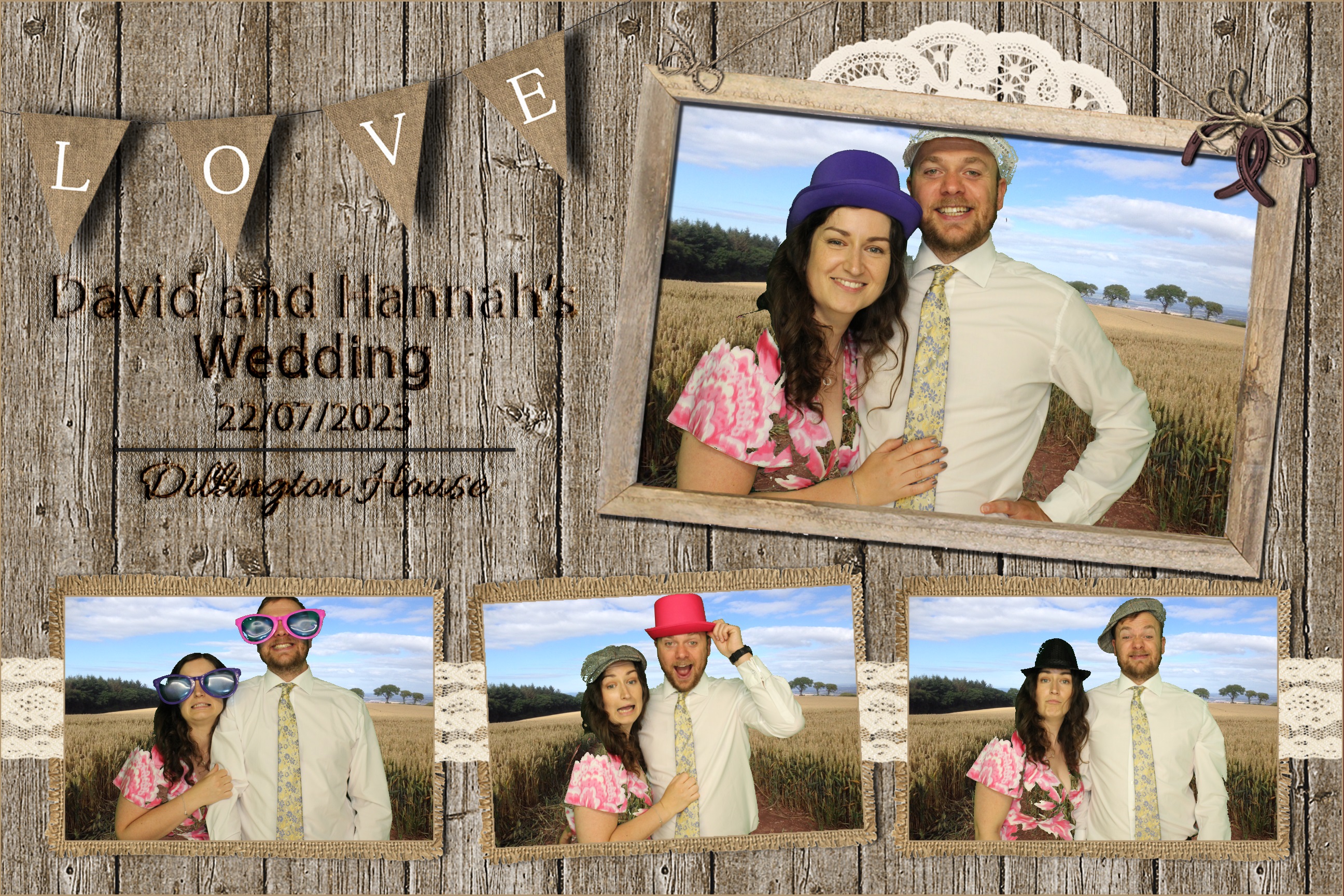 David & Hannah | View more photos from the event at images.mobile-photo-booth.com/u/MobilePhotoBoothUK/David-Hannah