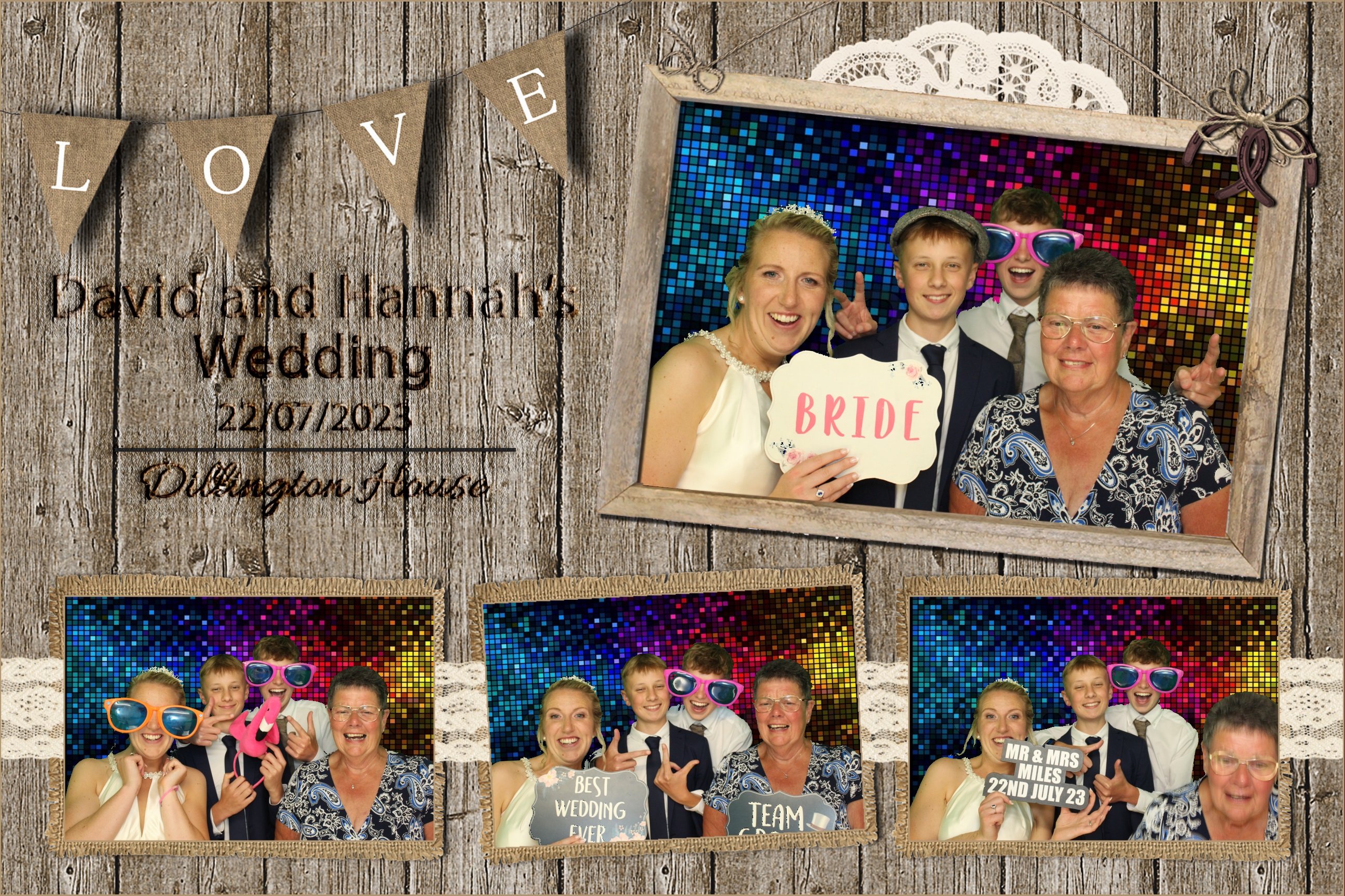 David & Hannah | View more photos from the event at images.mobile-photo-booth.com/u/MobilePhotoBoothUK/David-Hannah