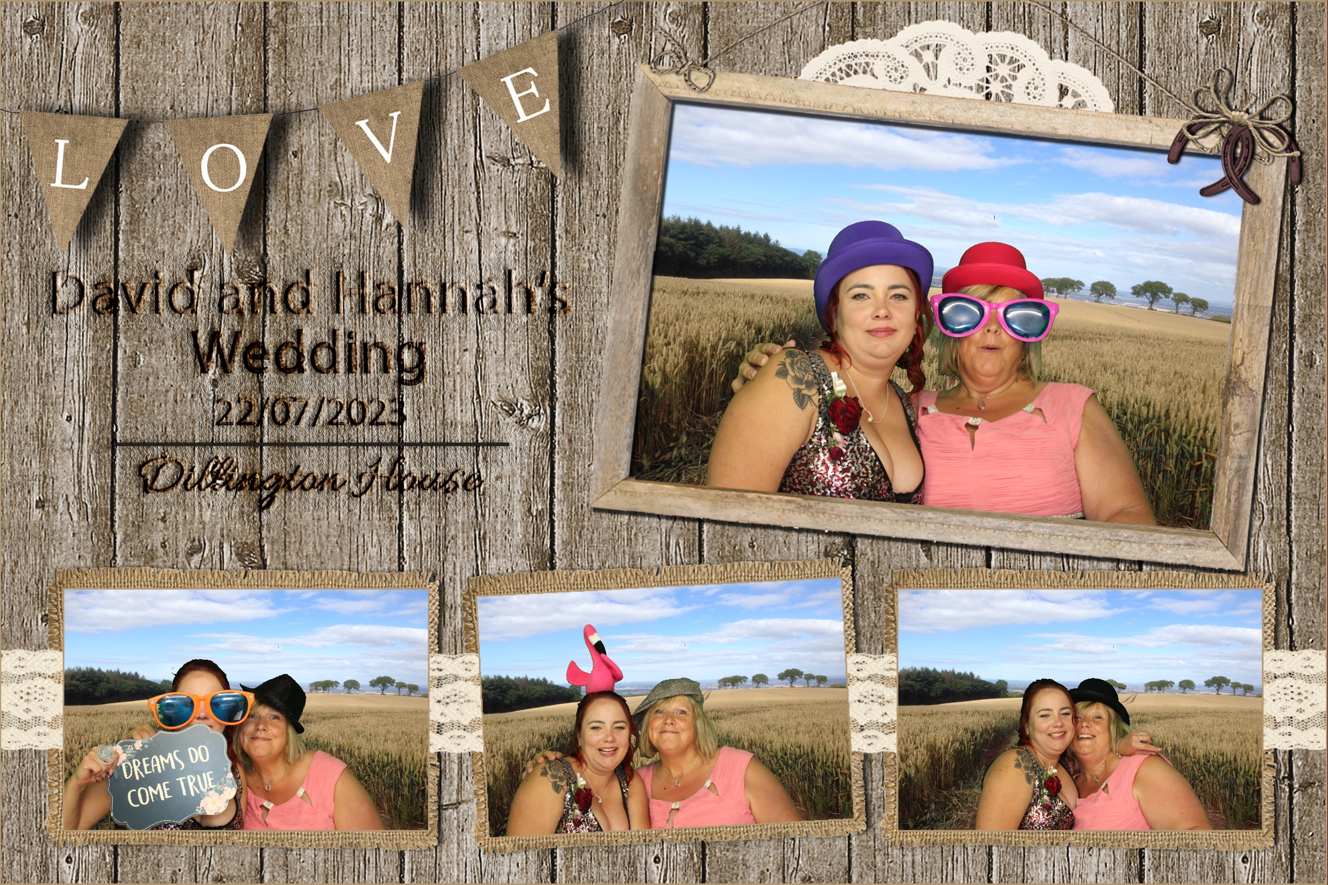 David & Hannah | View more photos from the event at images.mobile-photo-booth.com/u/MobilePhotoBoothUK/David-Hannah