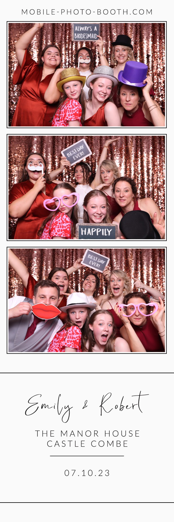 Emily & Rob | View more photos from the event at images.mobile-photo-booth.com/u/MobilePhotoBoothUK/Emily-Rob