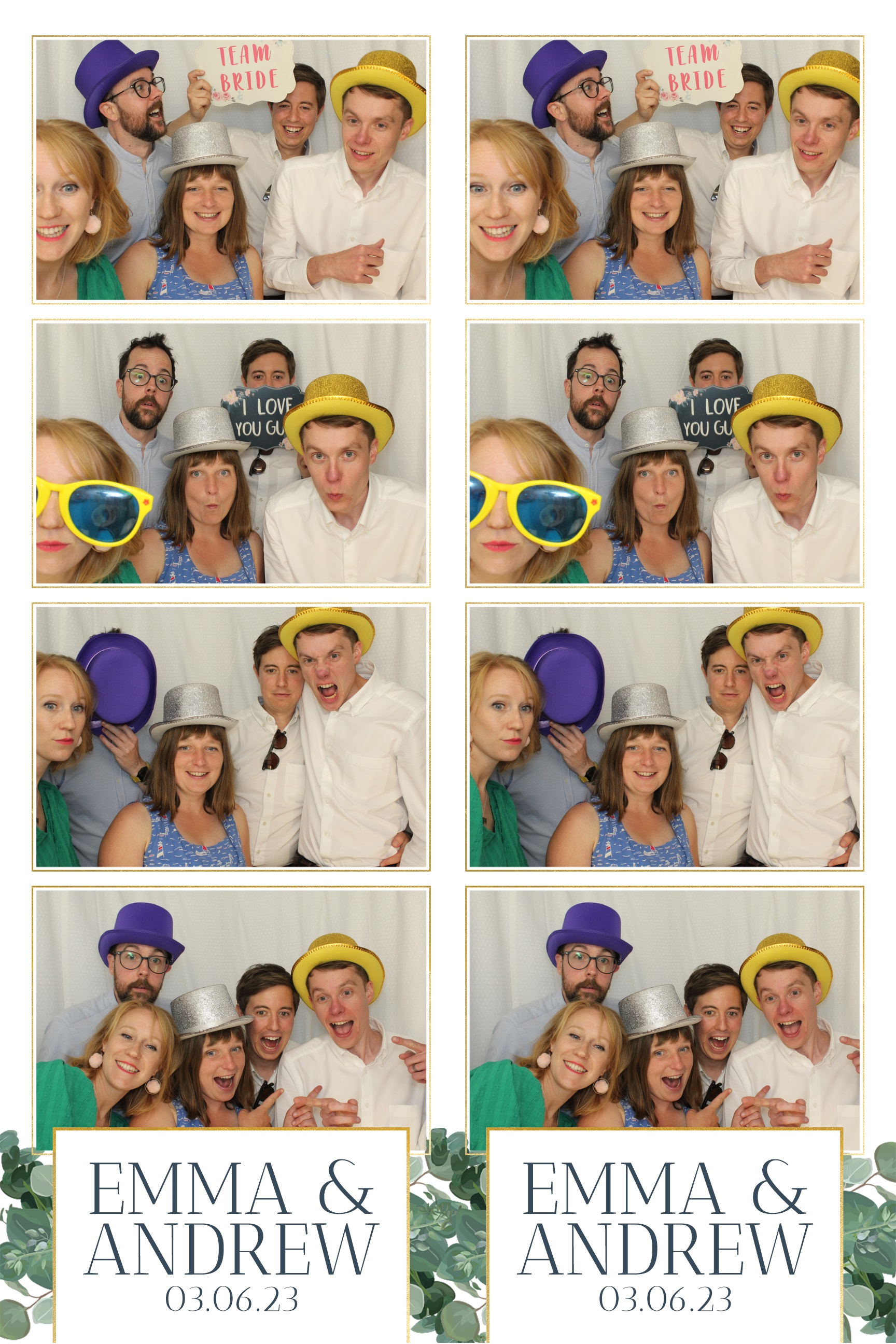 Emma & Andrew | View more photos from the event at images.mobile-photo-booth.com/u/MobilePhotoBoothUK/Emma-Andrew