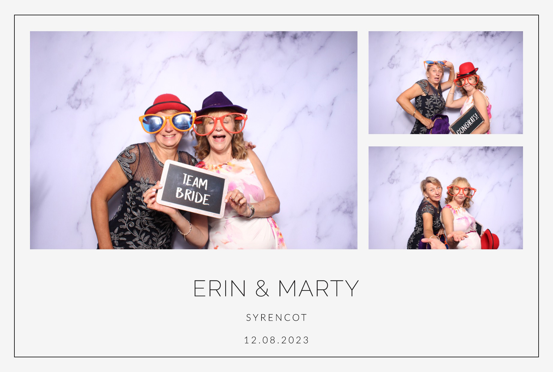 Erin & Marty | View more photos from the event at images.mobile-photo-booth.com/u/MobilePhotoBoothUK/Erin-Marty