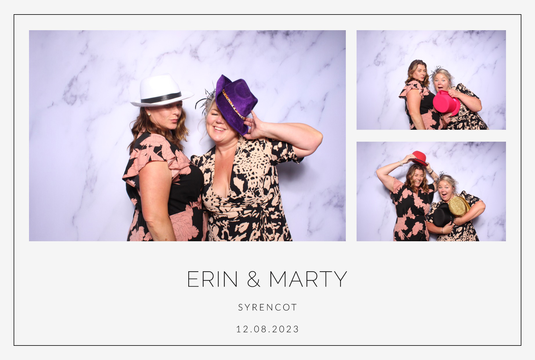 Erin & Marty | View more photos from the event at images.mobile-photo-booth.com/u/MobilePhotoBoothUK/Erin-Marty