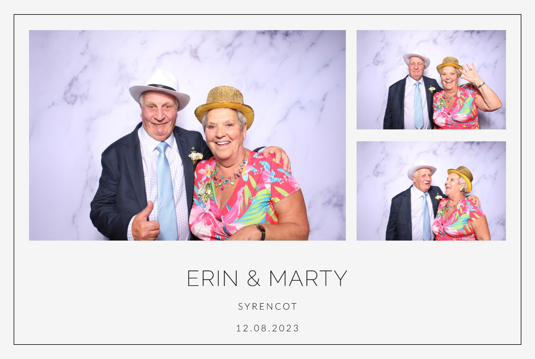 Erin & Marty | View more photos from the event at images.mobile-photo-booth.com/u/MobilePhotoBoothUK/Erin-Marty