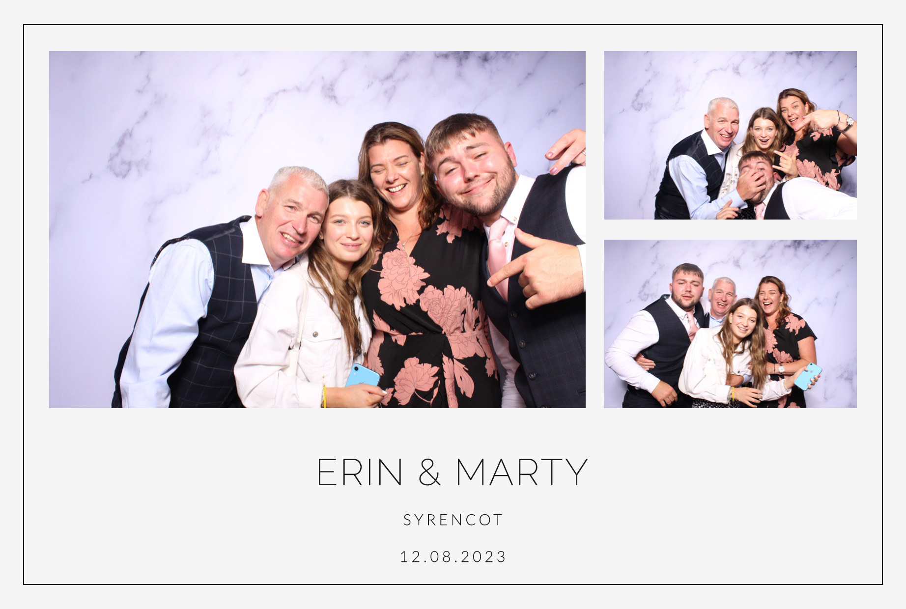 Erin & Marty | View more photos from the event at images.mobile-photo-booth.com/u/MobilePhotoBoothUK/Erin-Marty