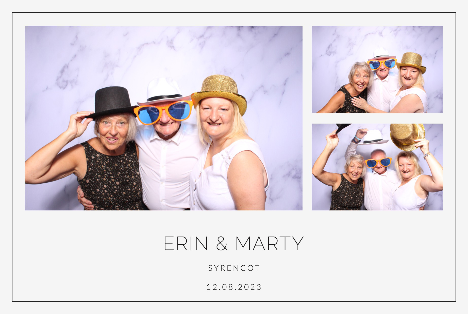 Erin & Marty | View more photos from the event at images.mobile-photo-booth.com/u/MobilePhotoBoothUK/Erin-Marty