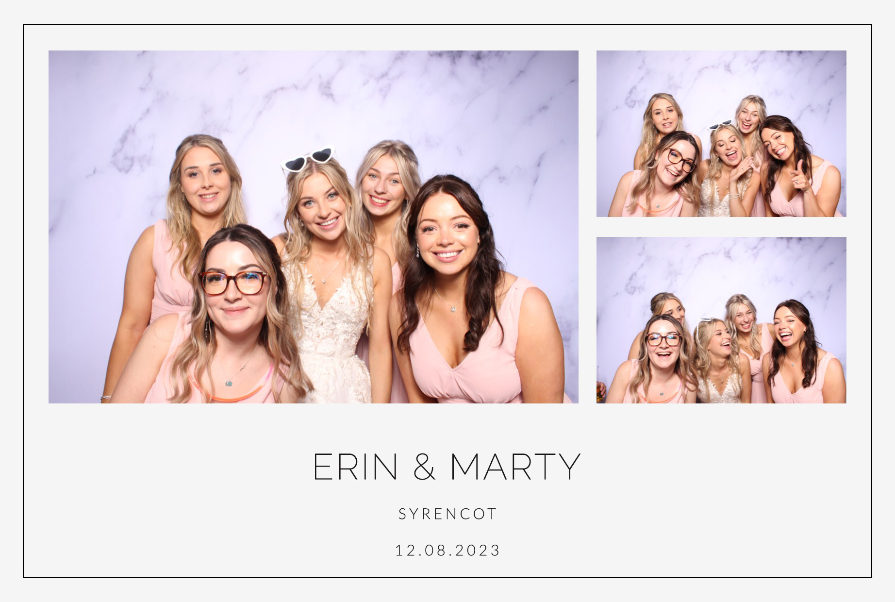 Erin & Marty | View more photos from the event at images.mobile-photo-booth.com/u/MobilePhotoBoothUK/Erin-Marty