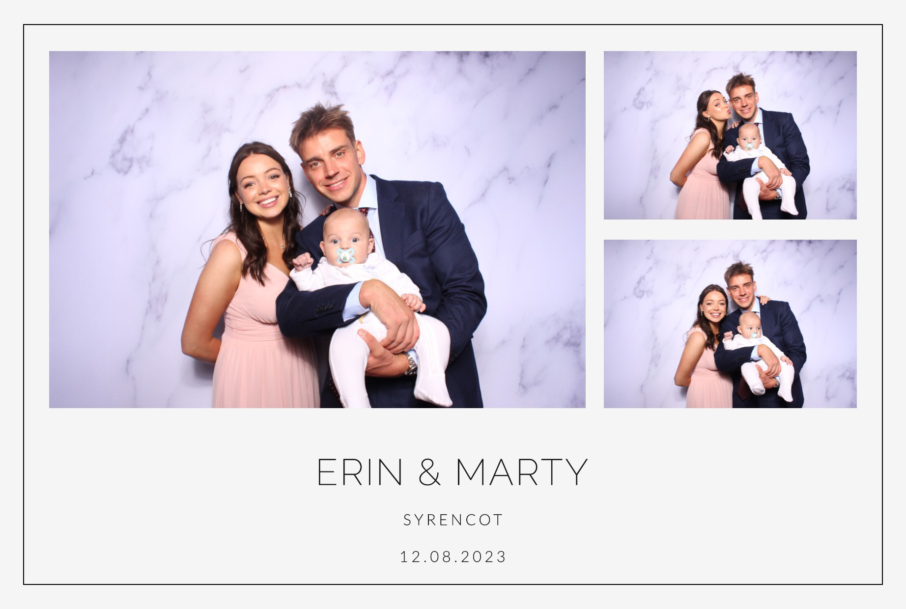 Erin & Marty | View more photos from the event at images.mobile-photo-booth.com/u/MobilePhotoBoothUK/Erin-Marty