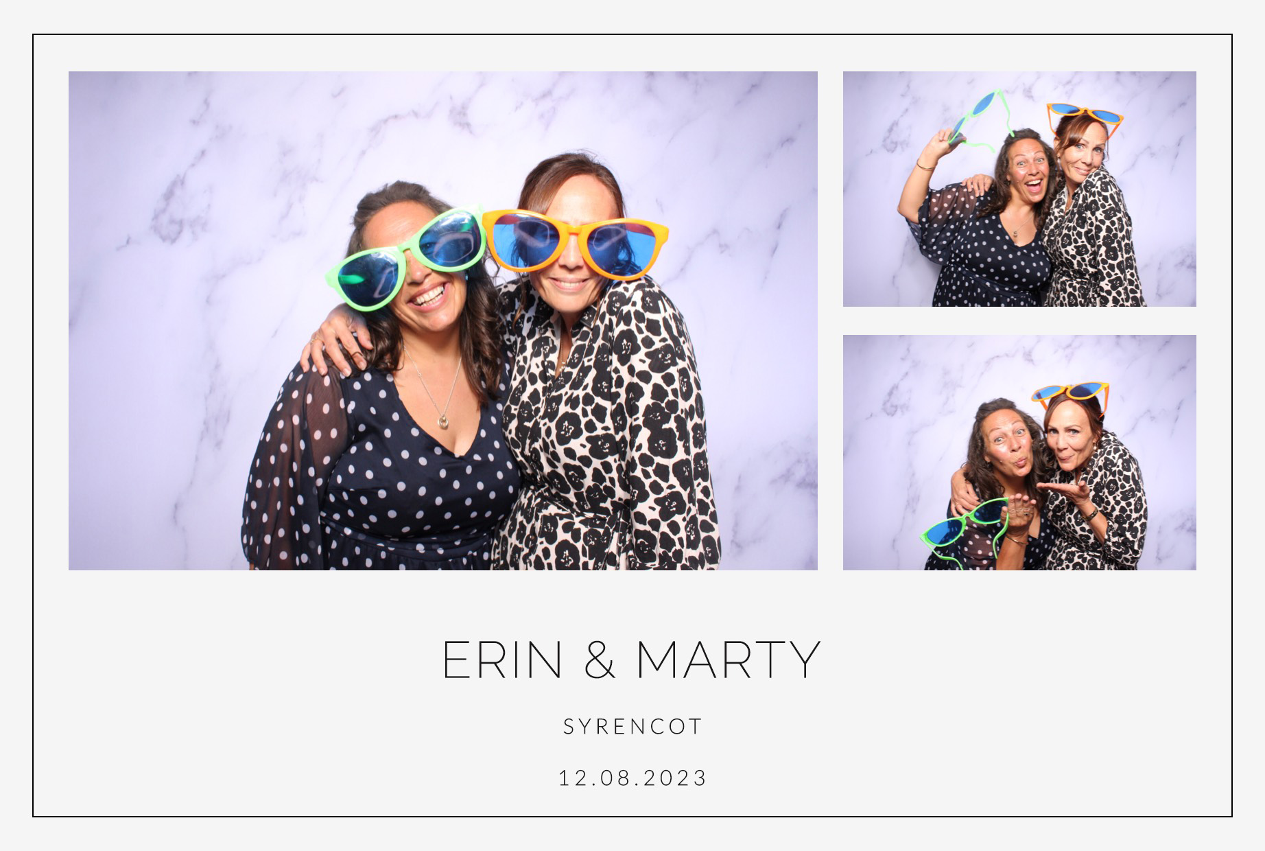 Erin & Marty | View more photos from the event at images.mobile-photo-booth.com/u/MobilePhotoBoothUK/Erin-Marty