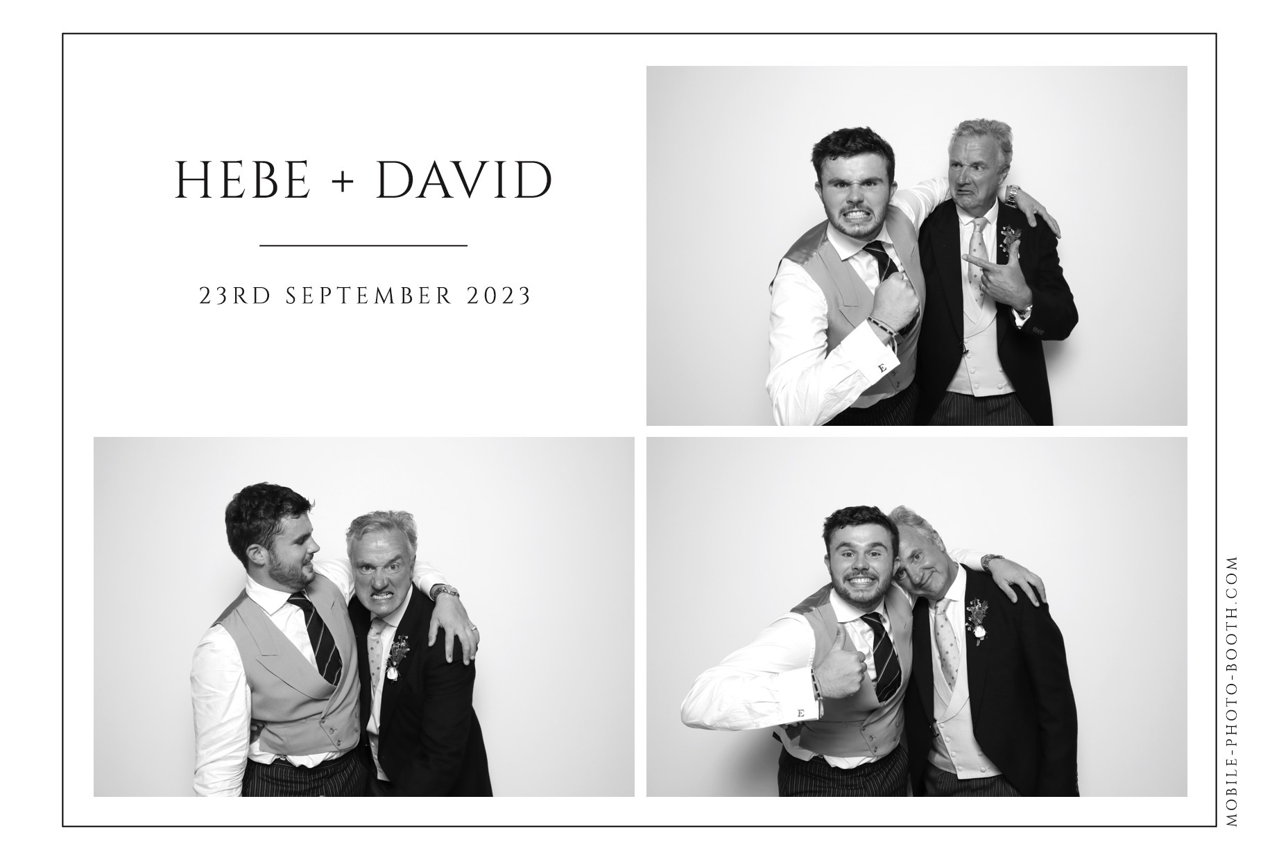 Hebe & David | View more photos from the event at images.mobile-photo-booth.com/u/MobilePhotoBoothUK/Hebe-David