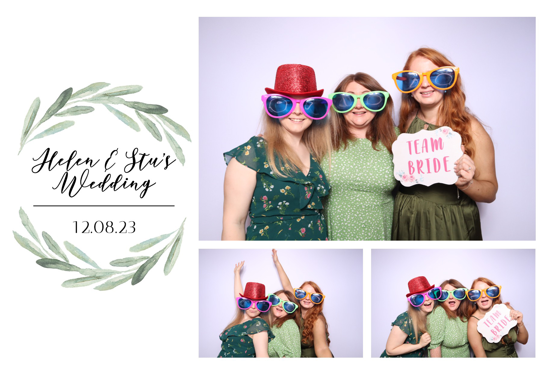 Helen & Stu | View more photos from the event at images.mobile-photo-booth.com/u/MobilePhotoBoothUK/Helen-Stu