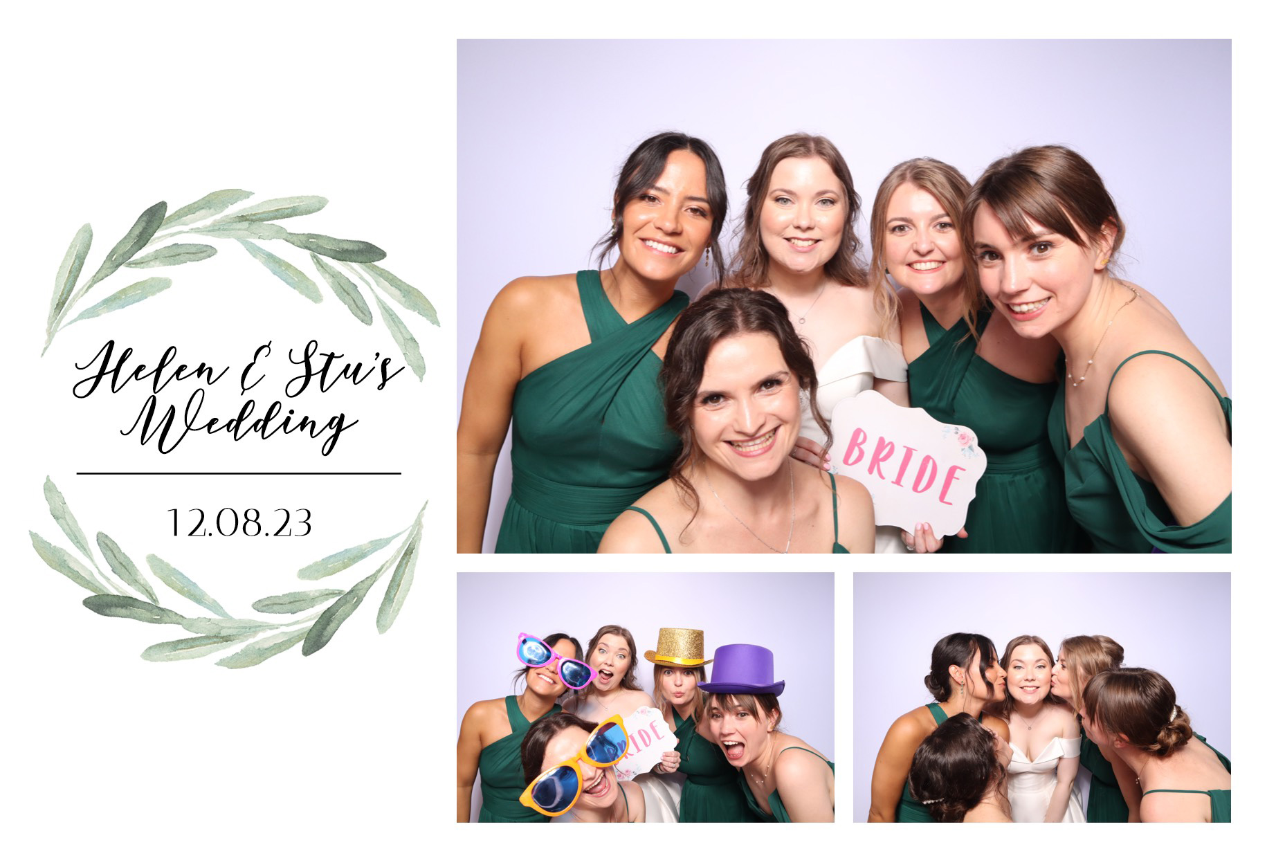 Helen & Stu | View more photos from the event at images.mobile-photo-booth.com/u/MobilePhotoBoothUK/Helen-Stu