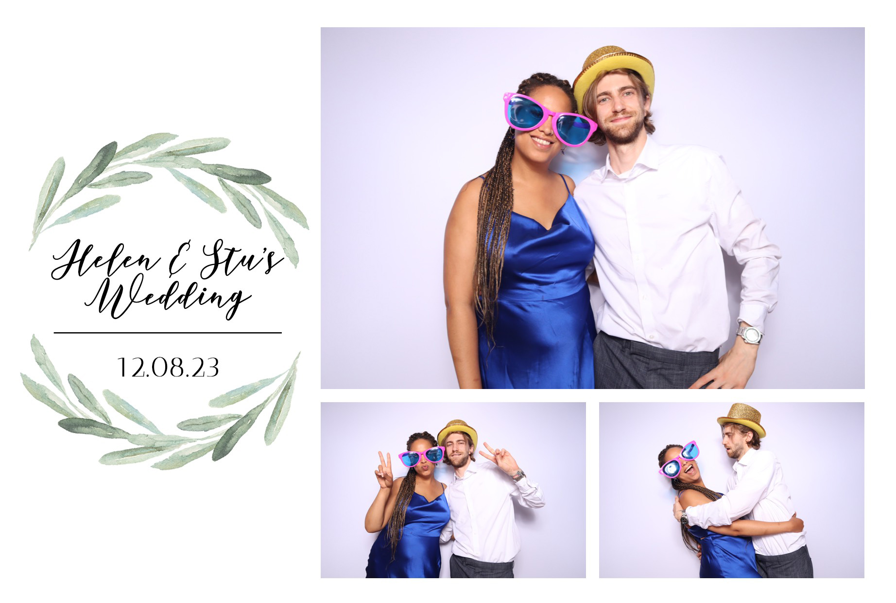 Helen & Stu | View more photos from the event at images.mobile-photo-booth.com/u/MobilePhotoBoothUK/Helen-Stu