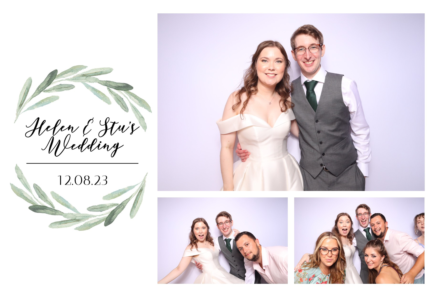 Helen & Stu | View more photos from the event at images.mobile-photo-booth.com/u/MobilePhotoBoothUK/Helen-Stu