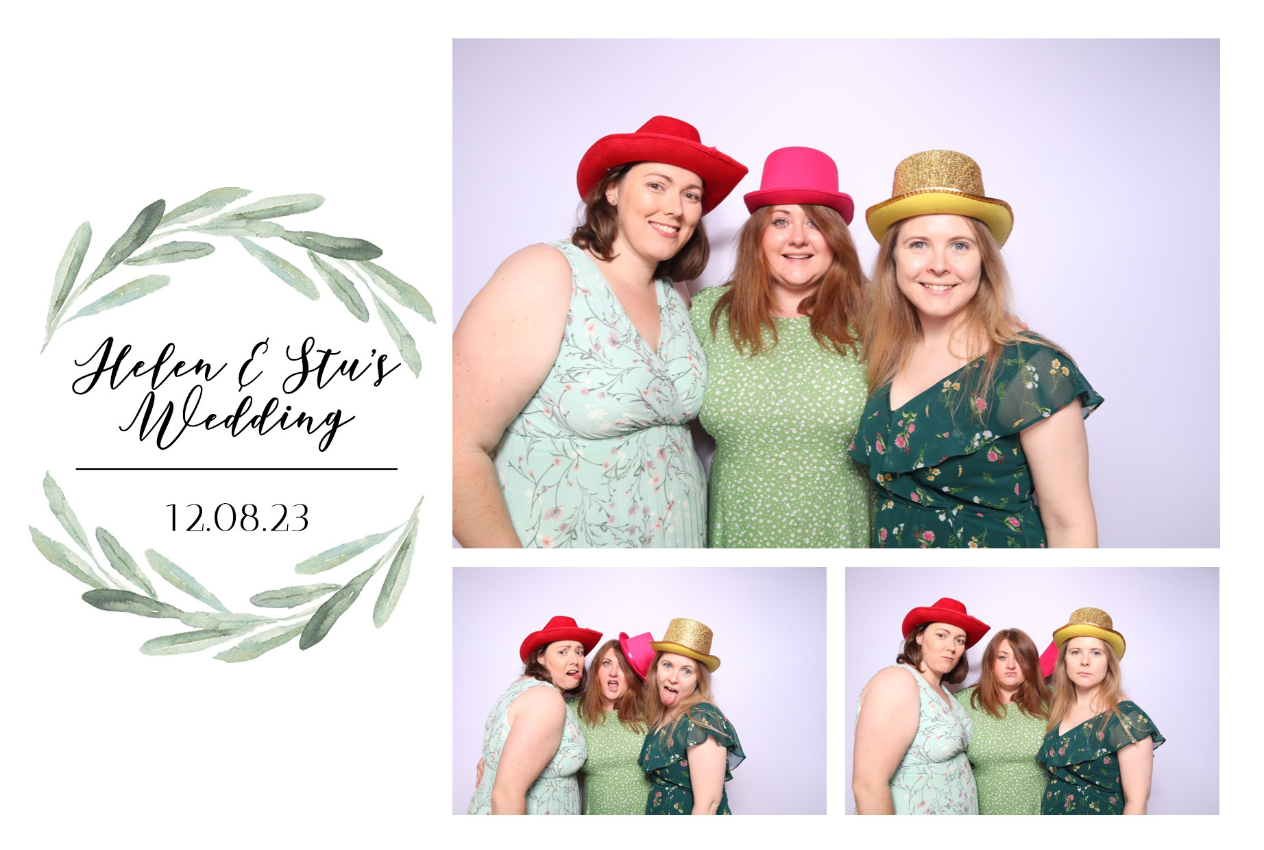Helen & Stu | View more photos from the event at images.mobile-photo-booth.com/u/MobilePhotoBoothUK/Helen-Stu