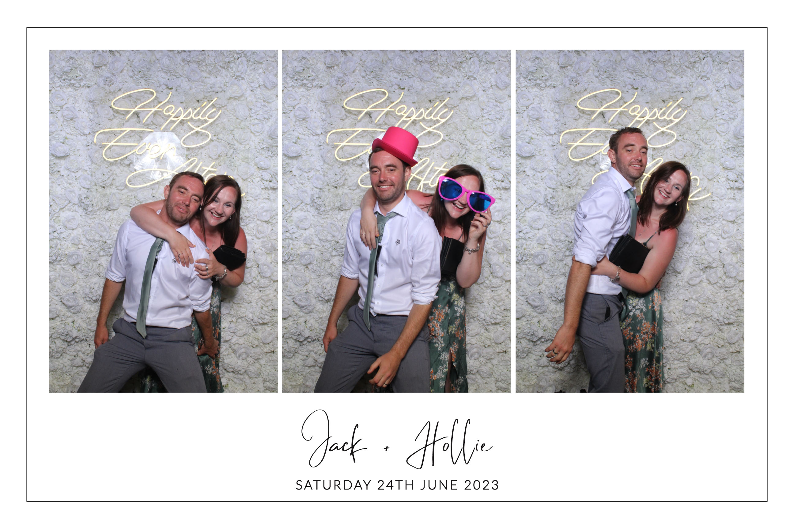 Jack & Hollie | View more photos from the event at images.mobile-photo-booth.com/u/MobilePhotoBoothUK/Jack-Hollie