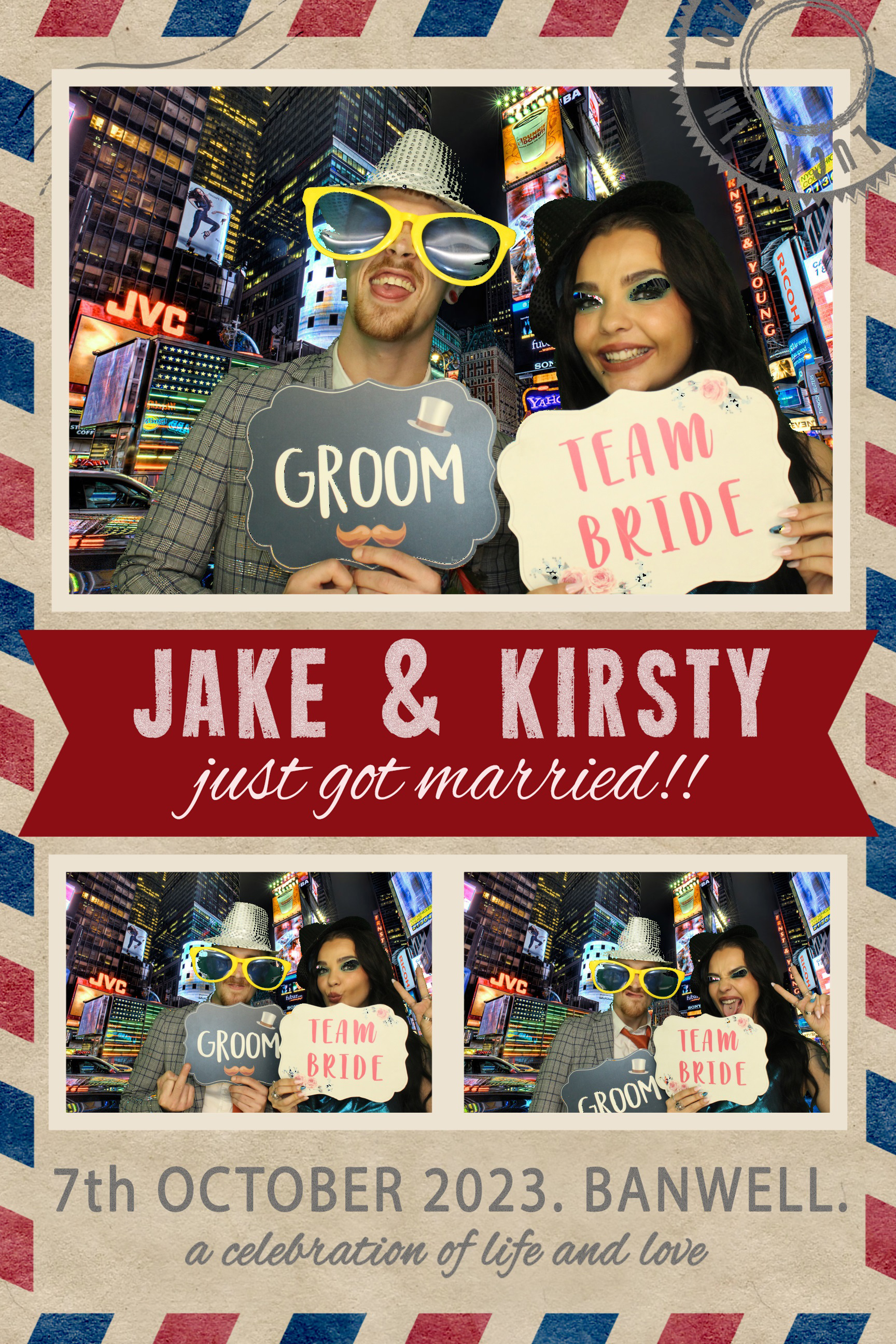 Jake & Kirsty | View more photos from the event at images.mobile-photo-booth.com/u/MobilePhotoBoothUK/Jake-Kirsty