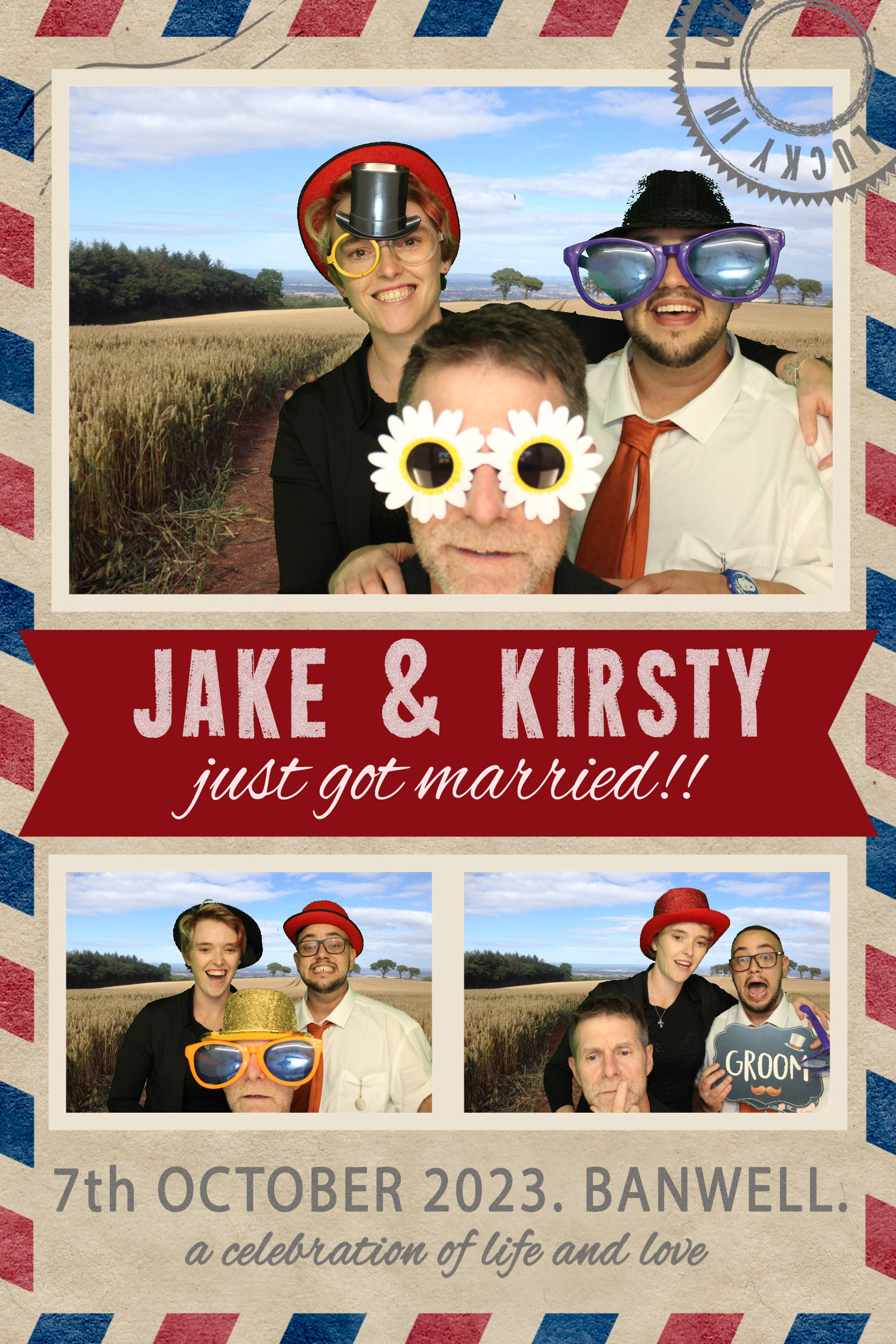 Jake & Kirsty | View more photos from the event at images.mobile-photo-booth.com/u/MobilePhotoBoothUK/Jake-Kirsty