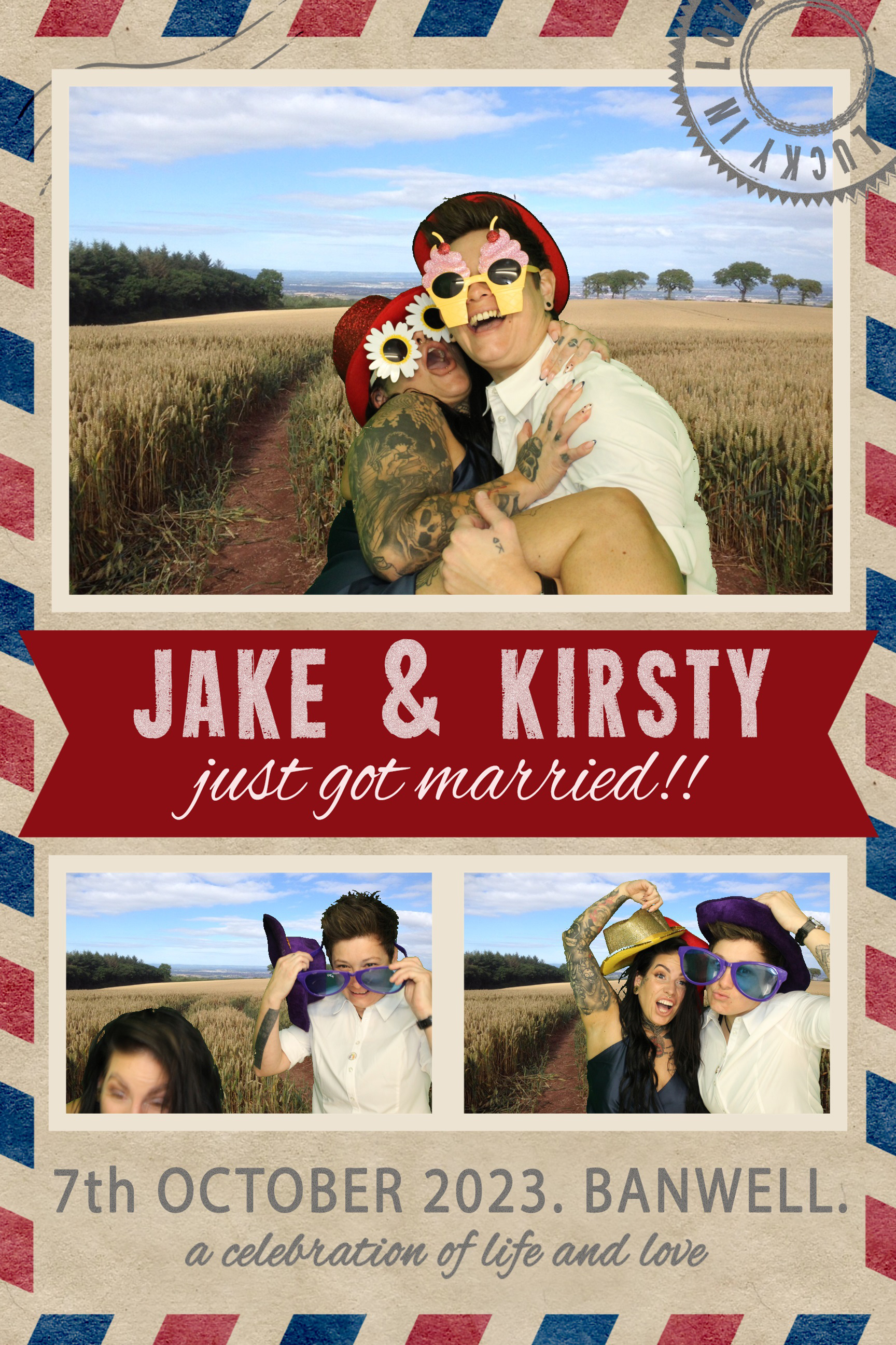 Jake & Kirsty | View more photos from the event at images.mobile-photo-booth.com/u/MobilePhotoBoothUK/Jake-Kirsty
