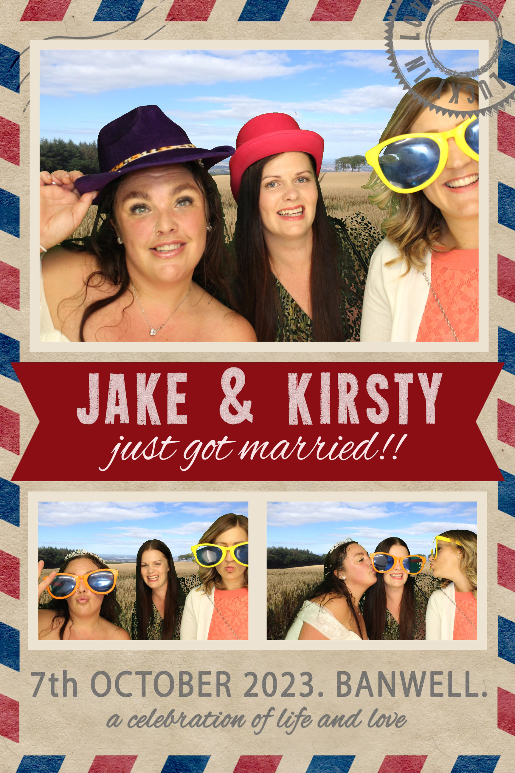 Jake & Kirsty | View more photos from the event at images.mobile-photo-booth.com/u/MobilePhotoBoothUK/Jake-Kirsty