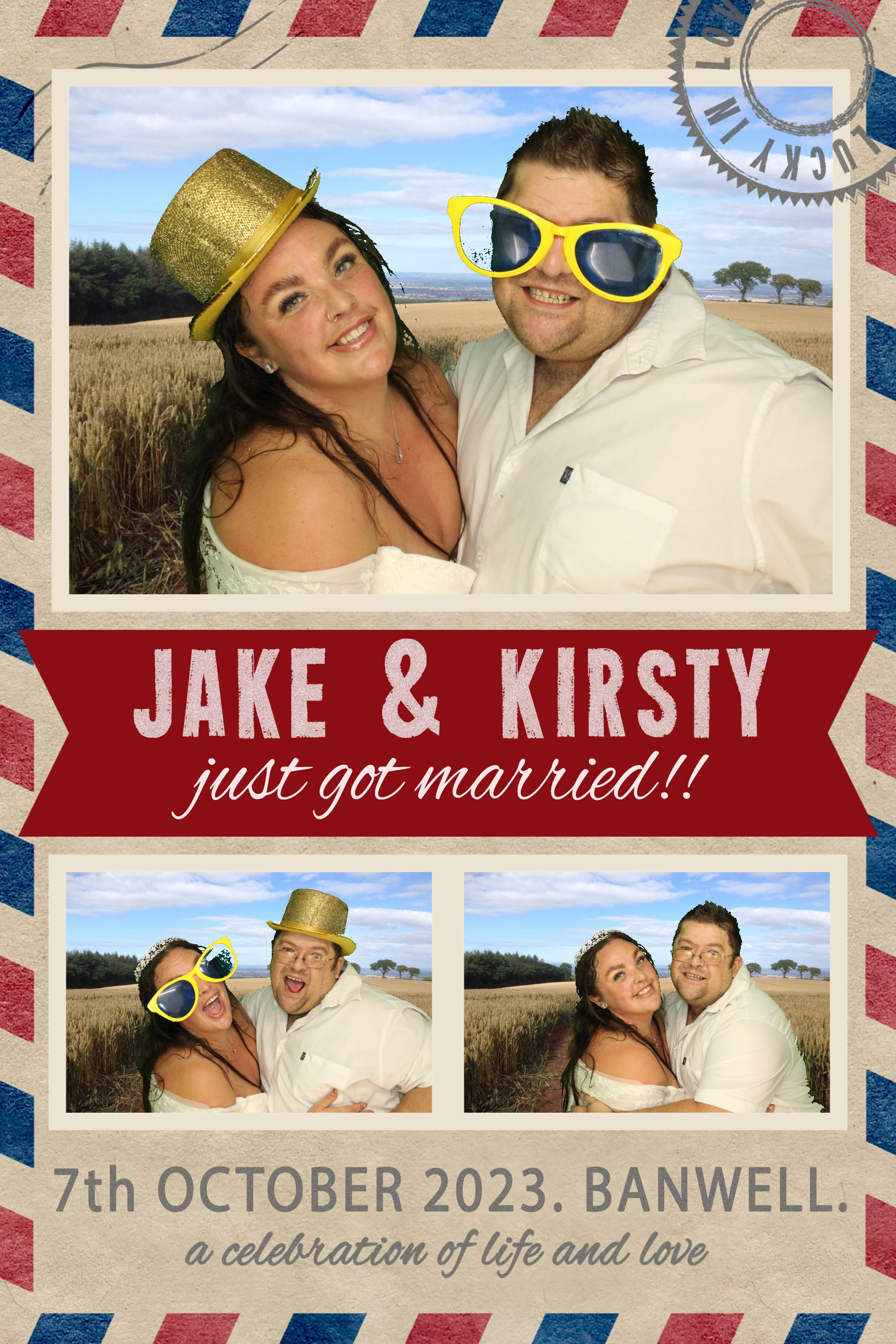 Jake & Kirsty | View more photos from the event at images.mobile-photo-booth.com/u/MobilePhotoBoothUK/Jake-Kirsty