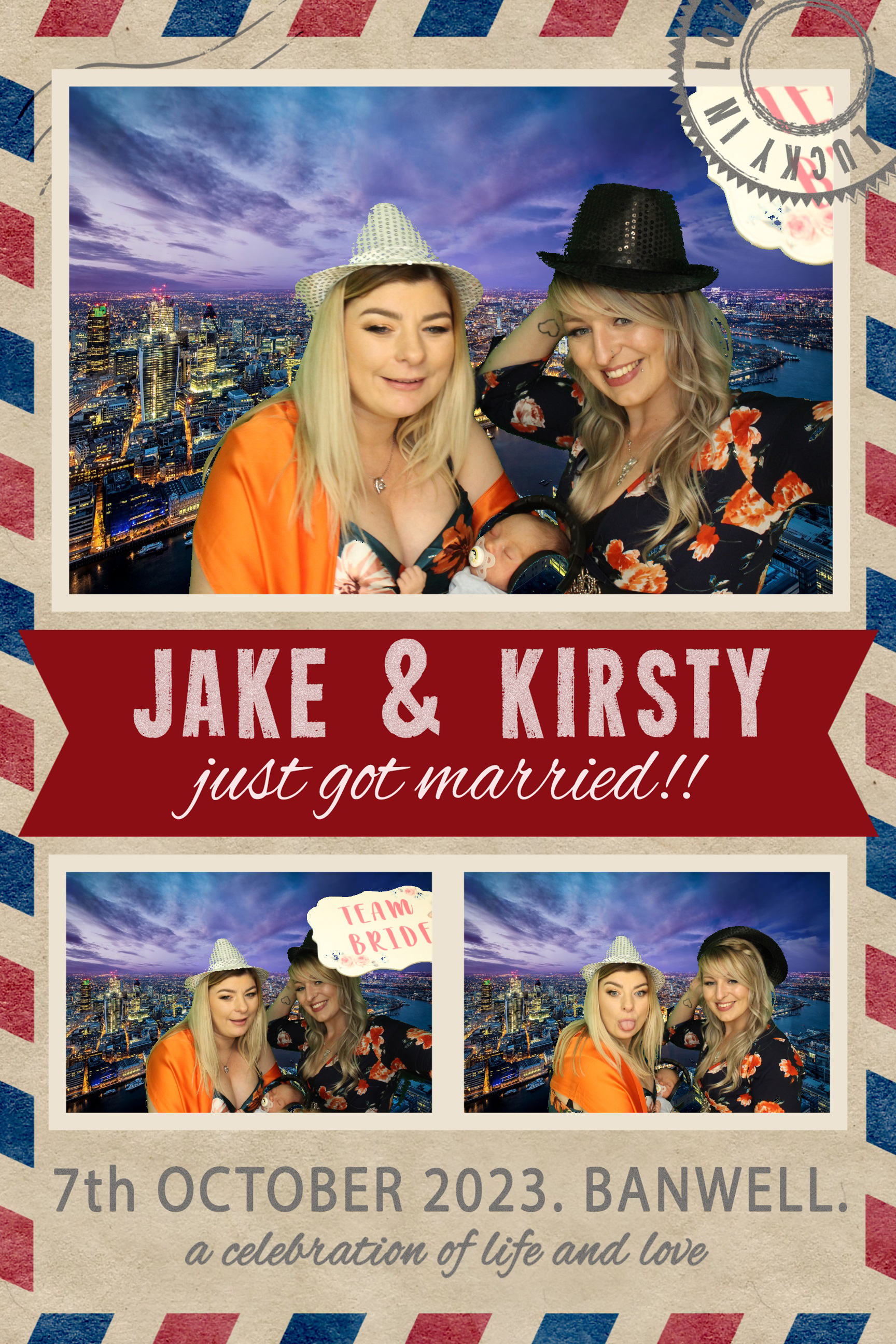 Jake & Kirsty | View more photos from the event at images.mobile-photo-booth.com/u/MobilePhotoBoothUK/Jake-Kirsty