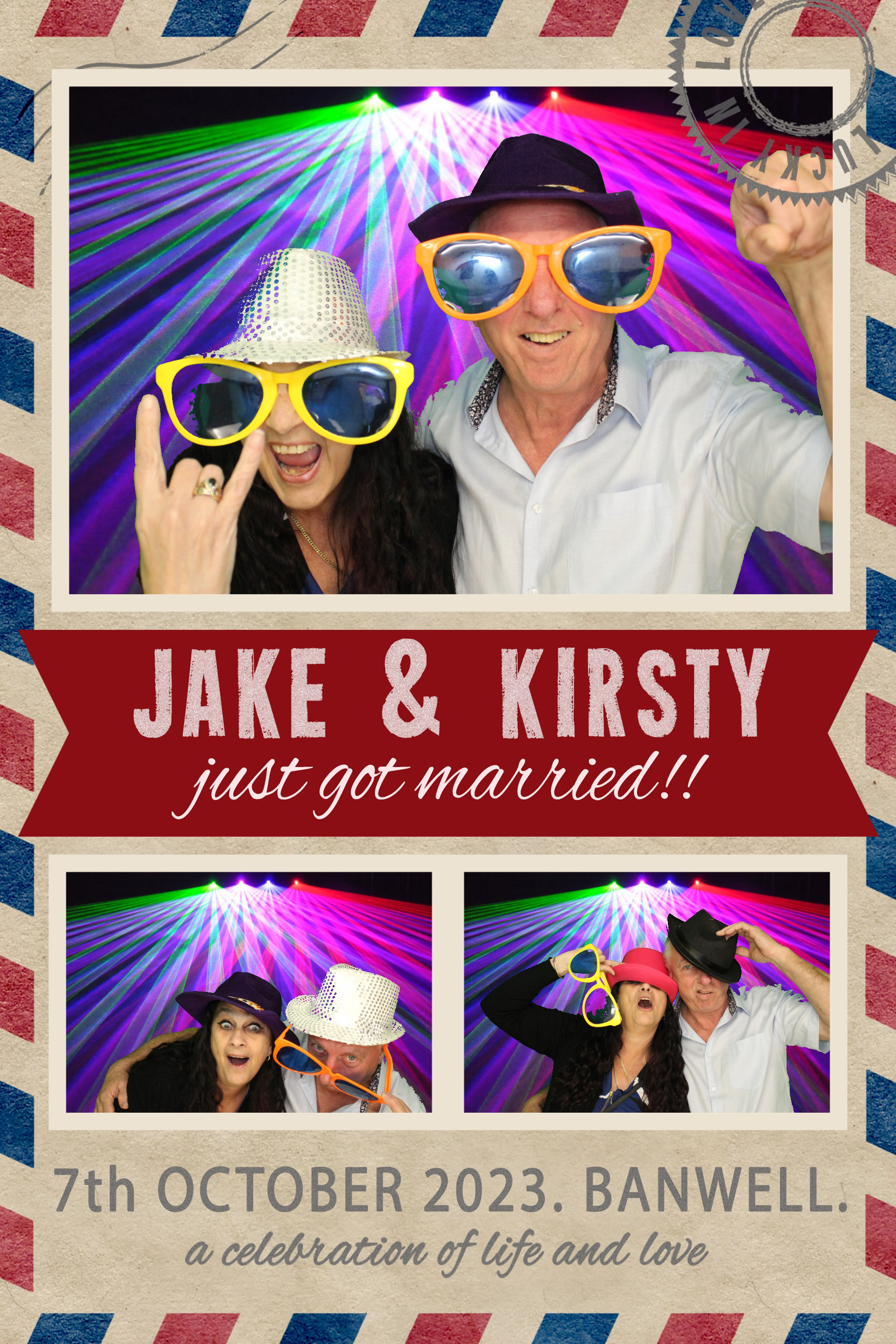Jake & Kirsty | View more photos from the event at images.mobile-photo-booth.com/u/MobilePhotoBoothUK/Jake-Kirsty