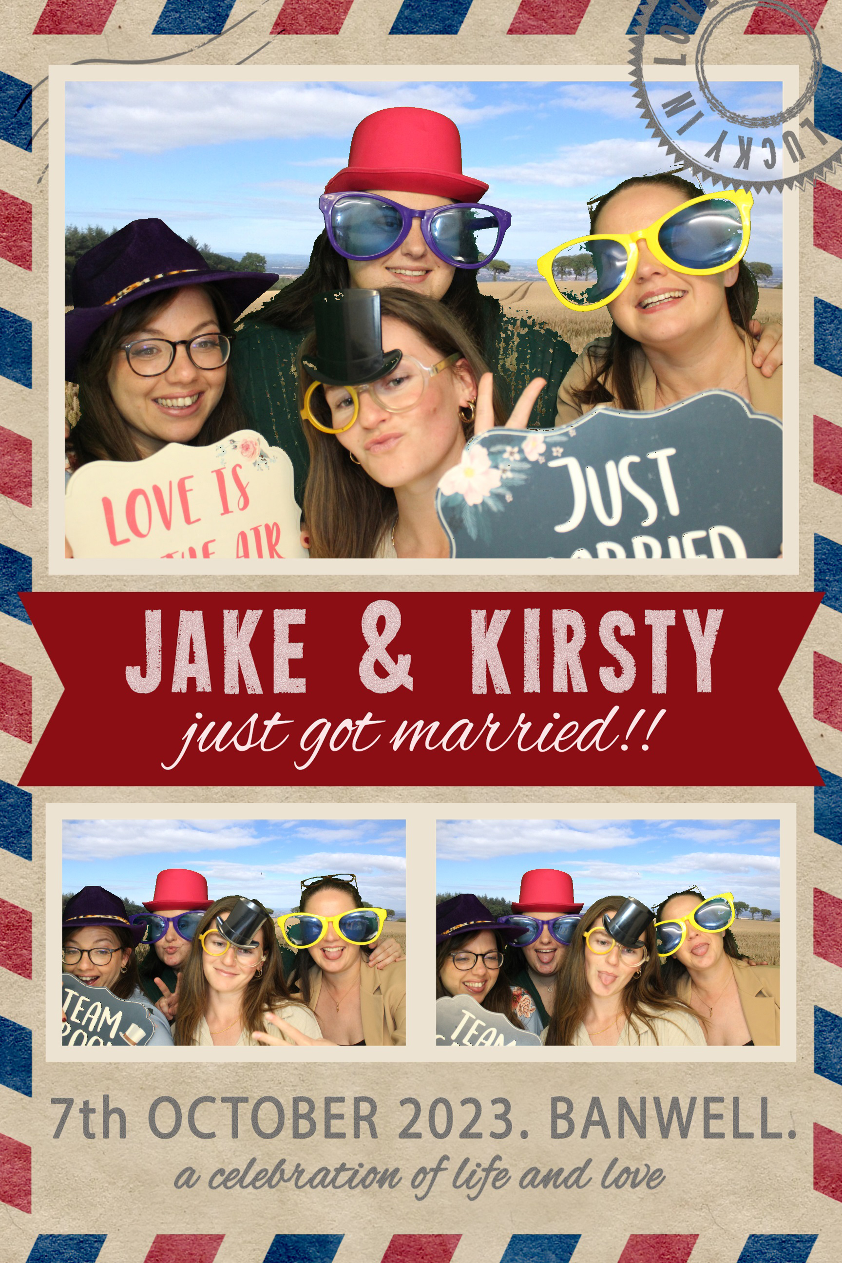 Jake & Kirsty | View more photos from the event at images.mobile-photo-booth.com/u/MobilePhotoBoothUK/Jake-Kirsty