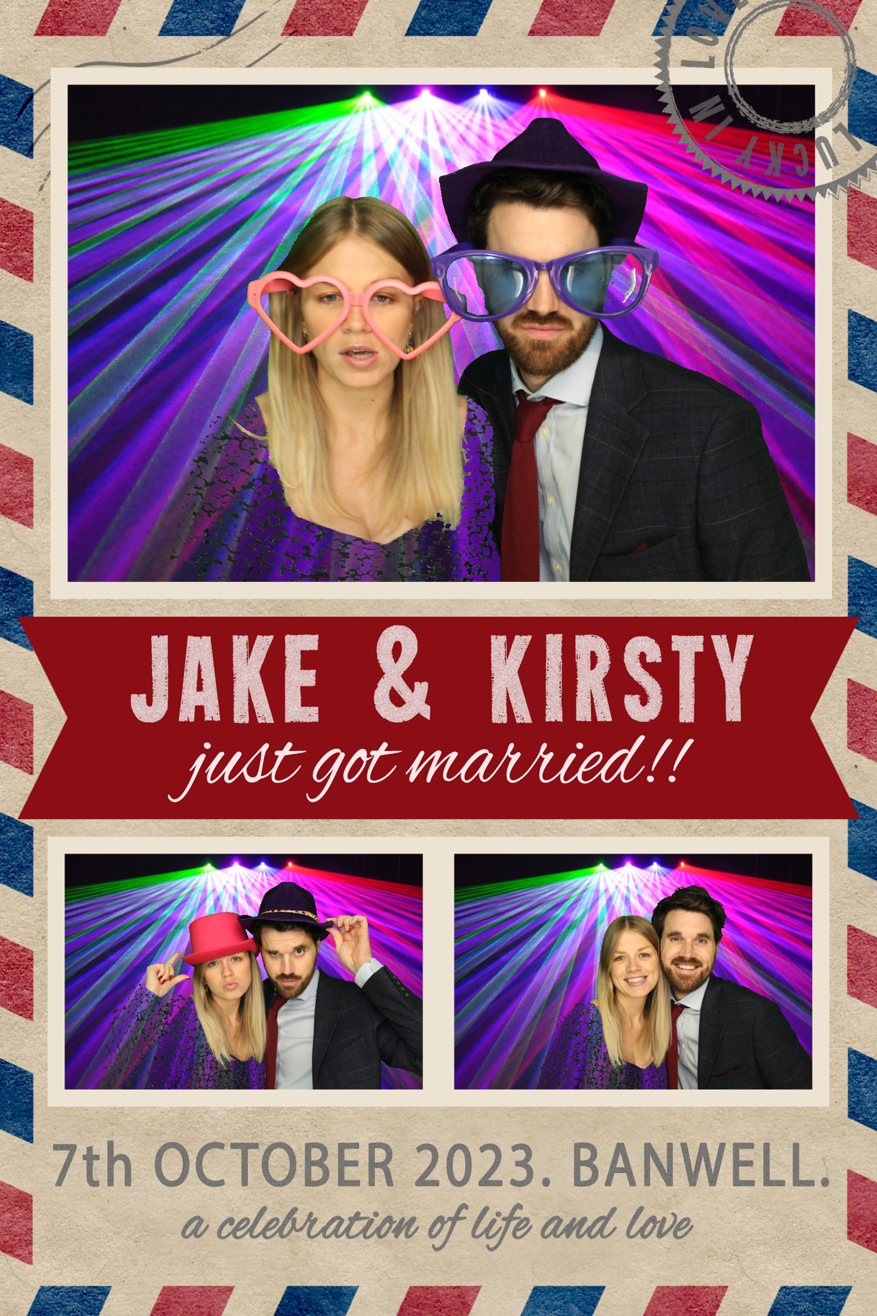 Jake & Kirsty | View more photos from the event at images.mobile-photo-booth.com/u/MobilePhotoBoothUK/Jake-Kirsty