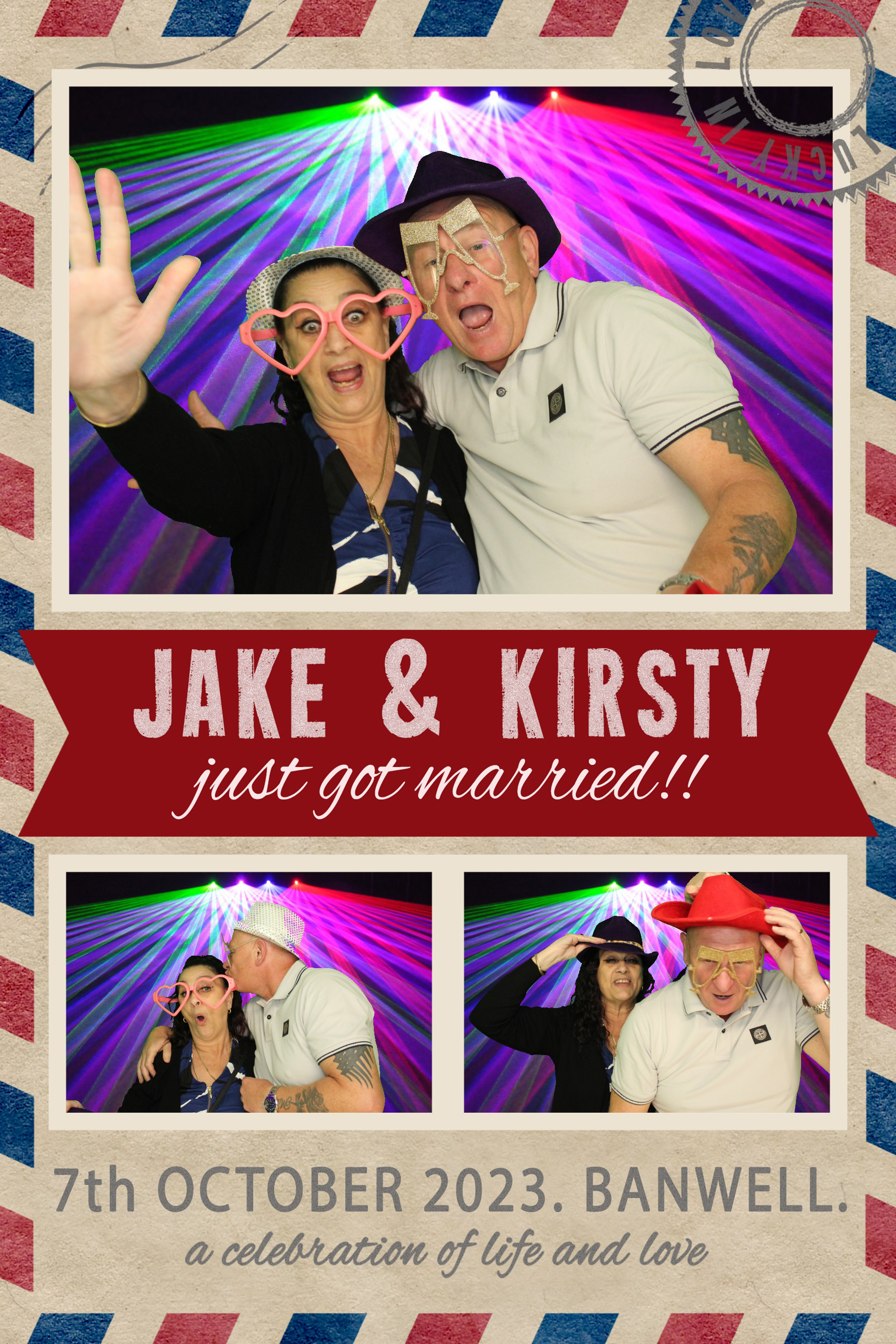 Jake & Kirsty | View more photos from the event at images.mobile-photo-booth.com/u/MobilePhotoBoothUK/Jake-Kirsty