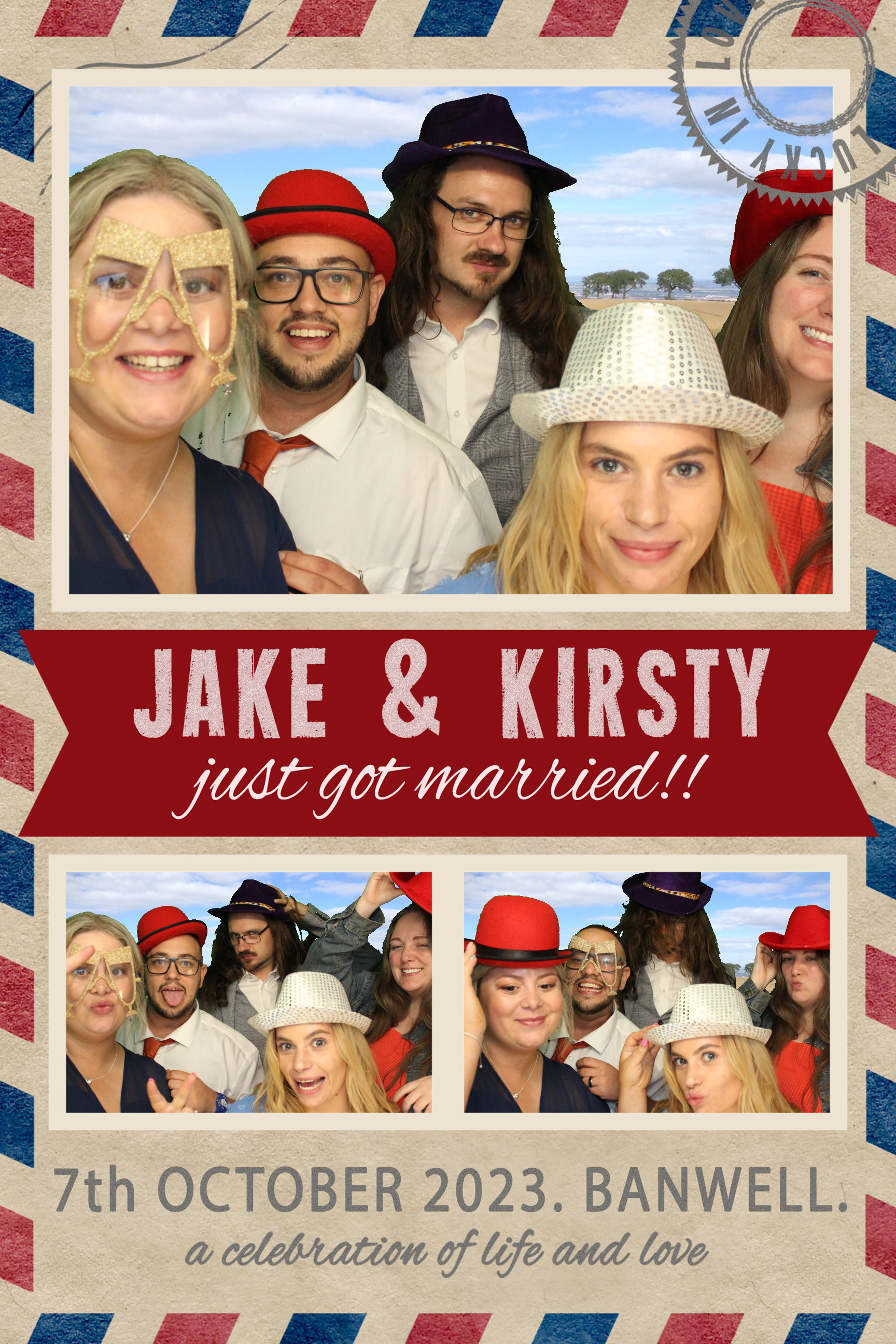 Jake & Kirsty | View more photos from the event at images.mobile-photo-booth.com/u/MobilePhotoBoothUK/Jake-Kirsty
