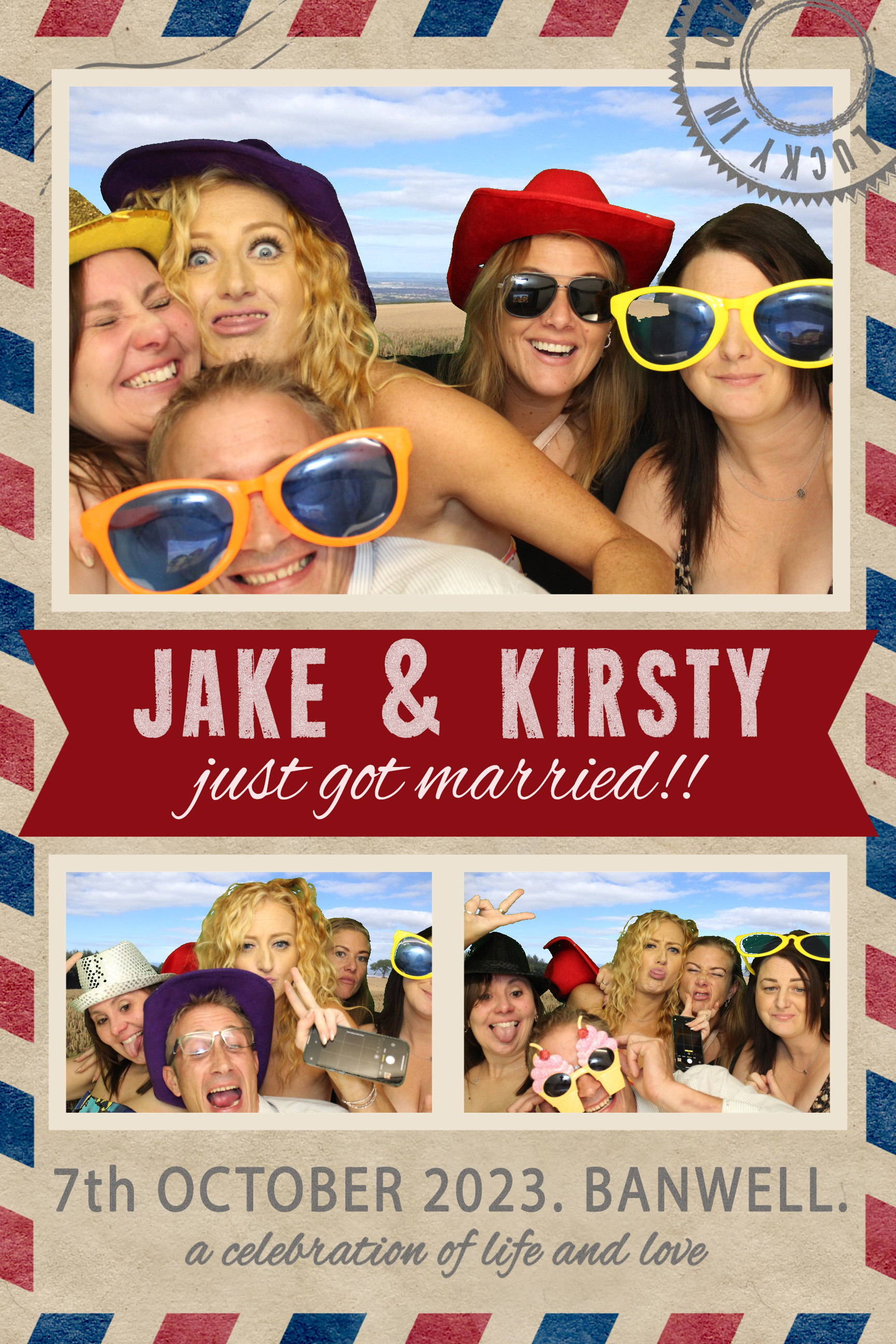 Jake & Kirsty | View more photos from the event at images.mobile-photo-booth.com/u/MobilePhotoBoothUK/Jake-Kirsty