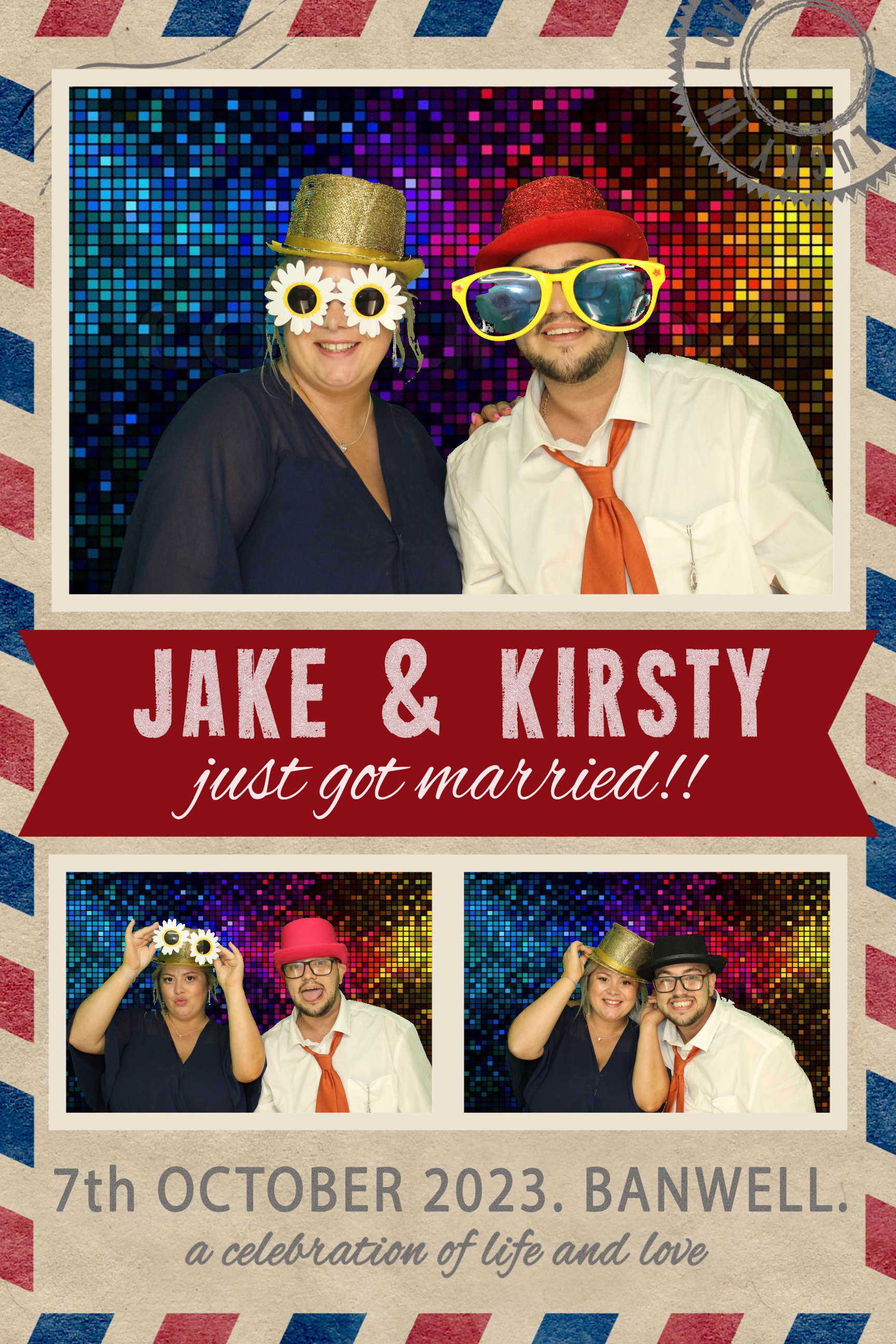 Jake & Kirsty | View more photos from the event at images.mobile-photo-booth.com/u/MobilePhotoBoothUK/Jake-Kirsty