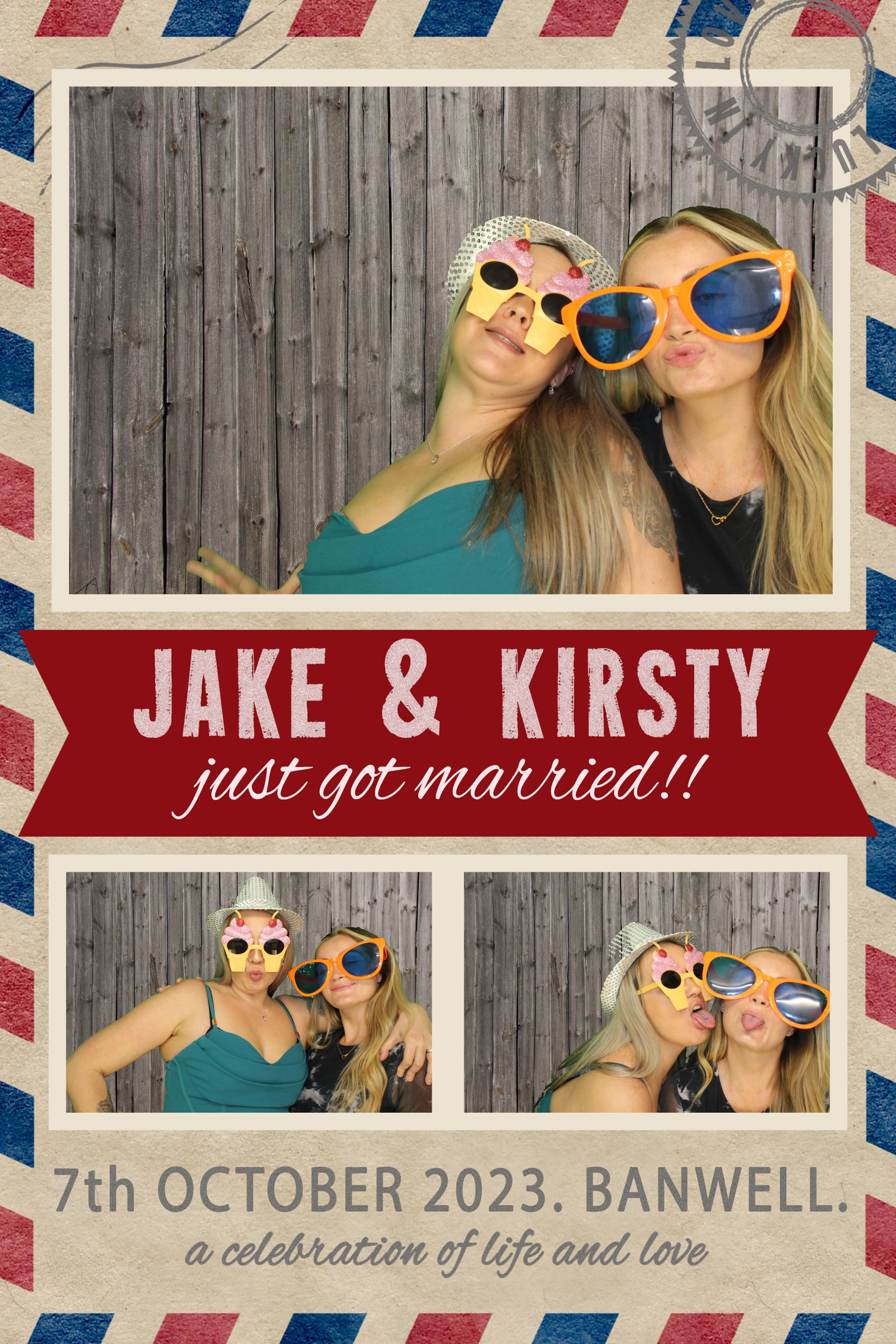 Jake & Kirsty | View more photos from the event at images.mobile-photo-booth.com/u/MobilePhotoBoothUK/Jake-Kirsty
