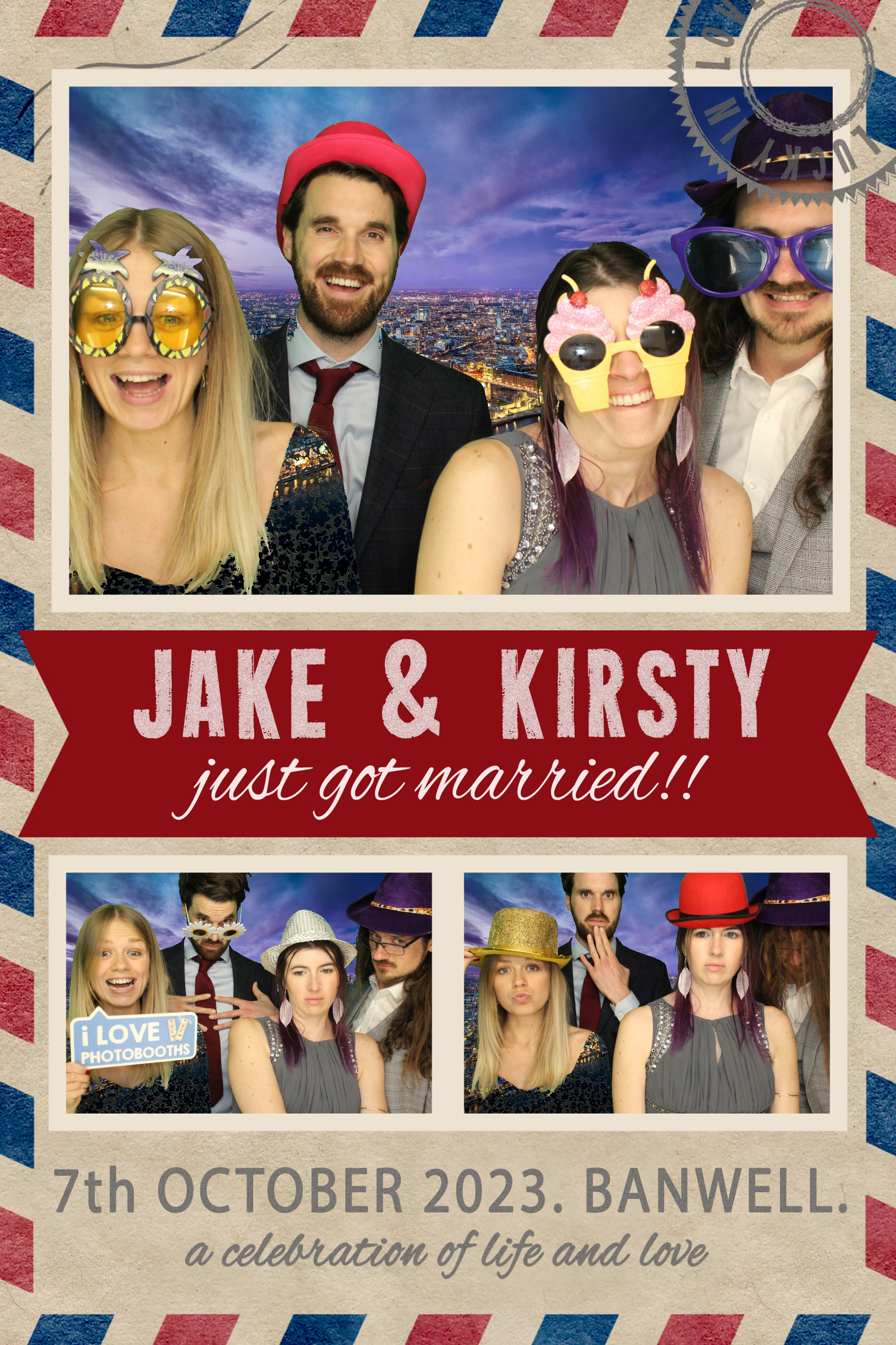 Jake & Kirsty | View more photos from the event at images.mobile-photo-booth.com/u/MobilePhotoBoothUK/Jake-Kirsty