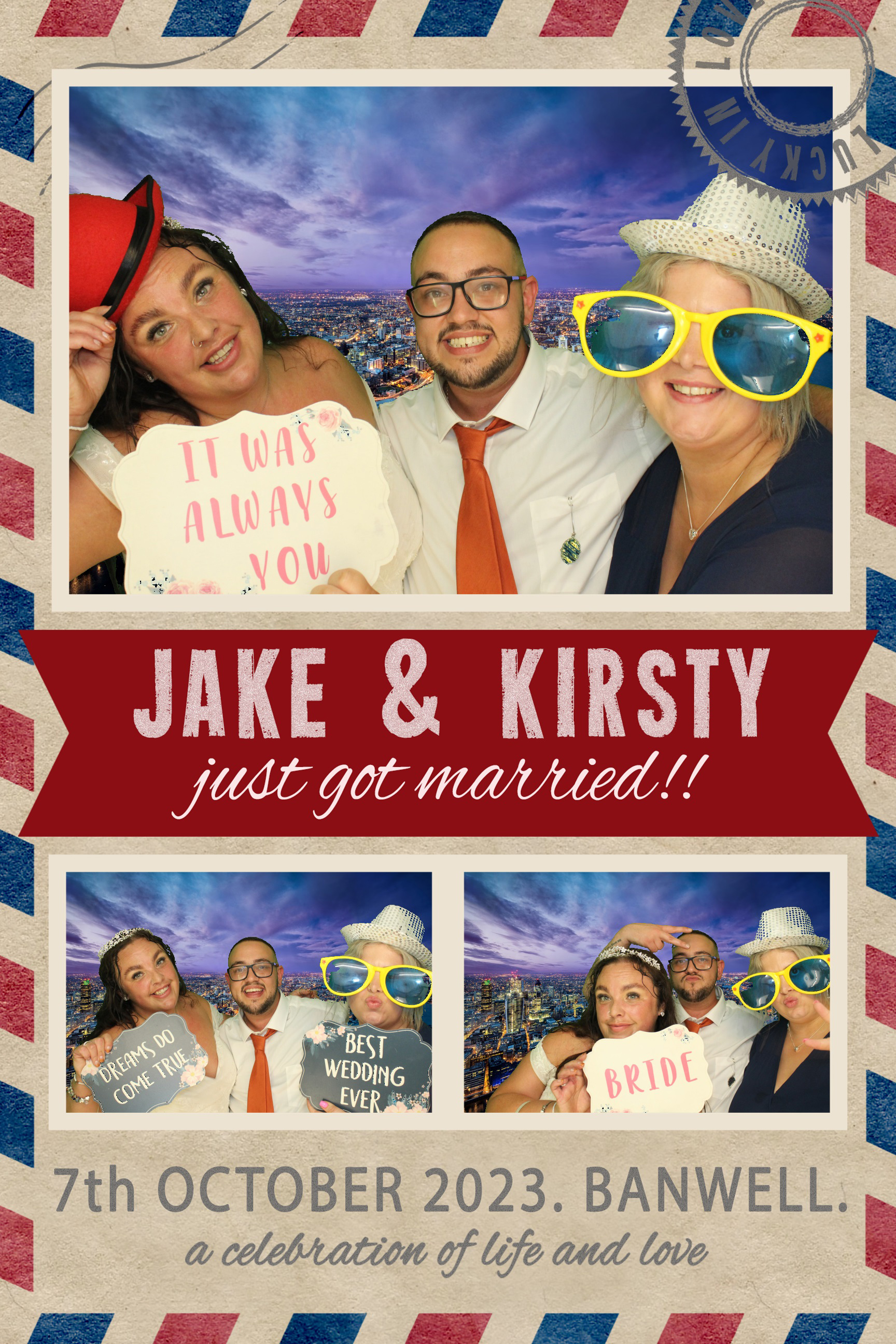 Jake & Kirsty | View more photos from the event at images.mobile-photo-booth.com/u/MobilePhotoBoothUK/Jake-Kirsty