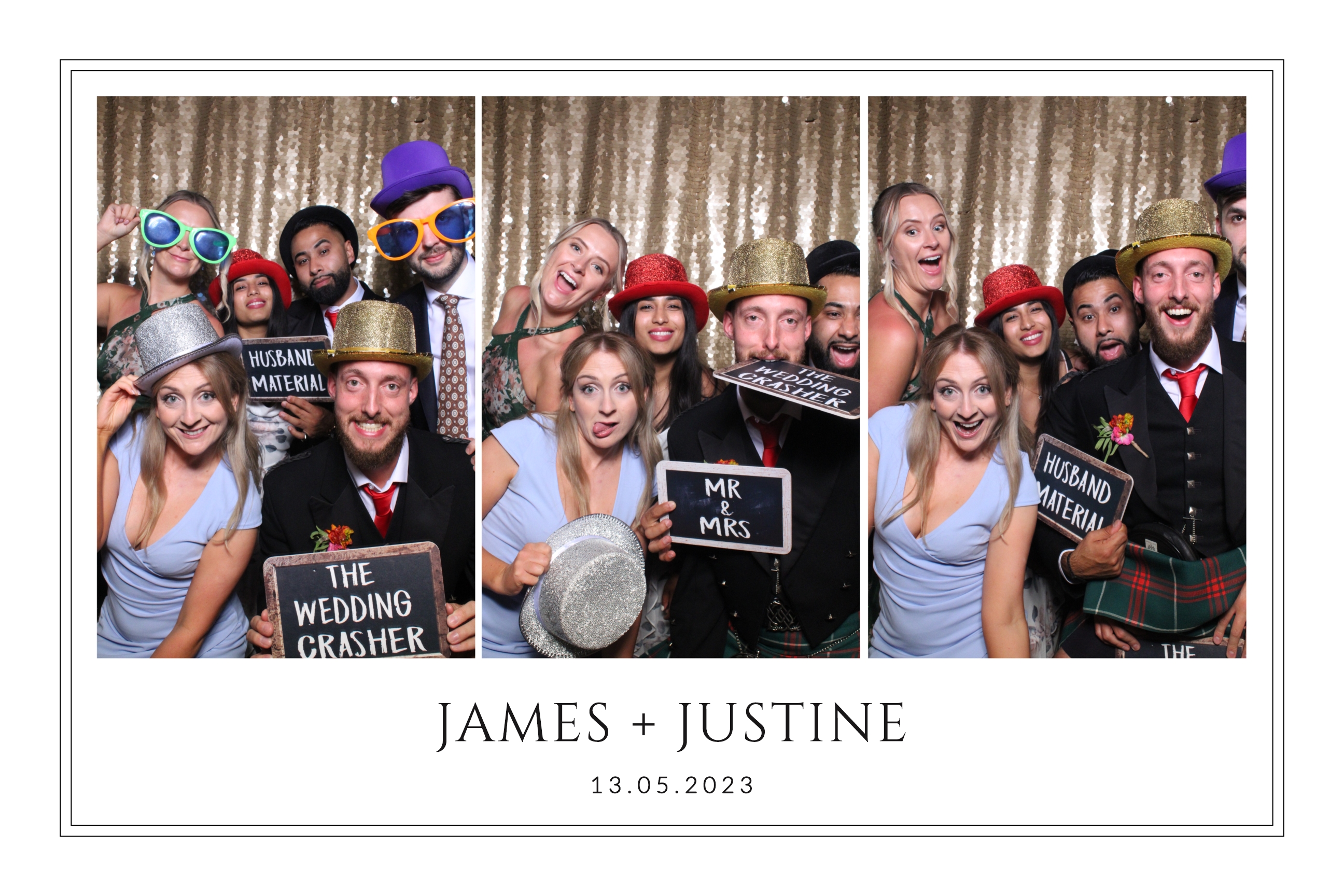James & Justine | View more photos from the event at images.mobile-photo-booth.com/u/MobilePhotoBoothUK/James-Justine
