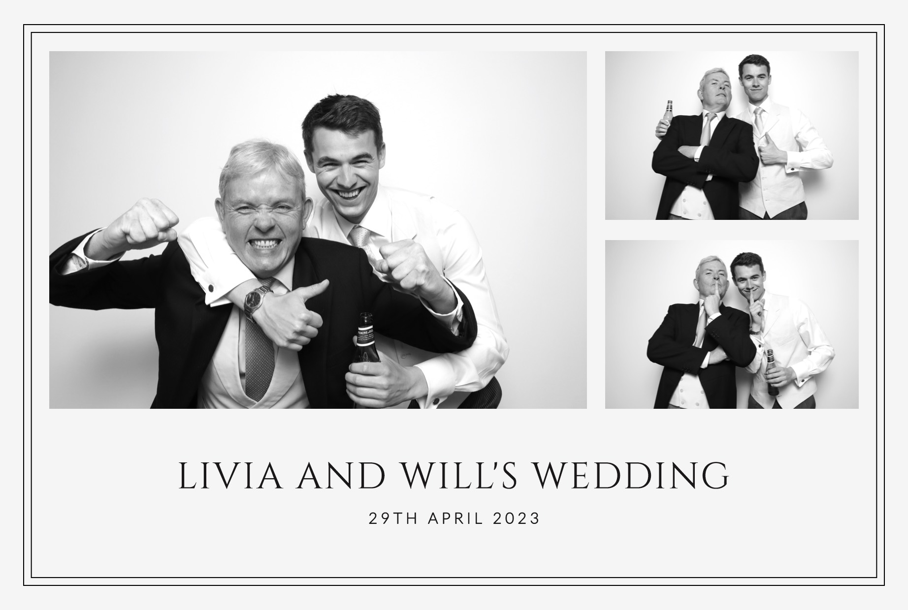 Livia & Will | View more photos from the event at images.mobile-photo-booth.com/u/MobilePhotoBoothUK/Livia-Will