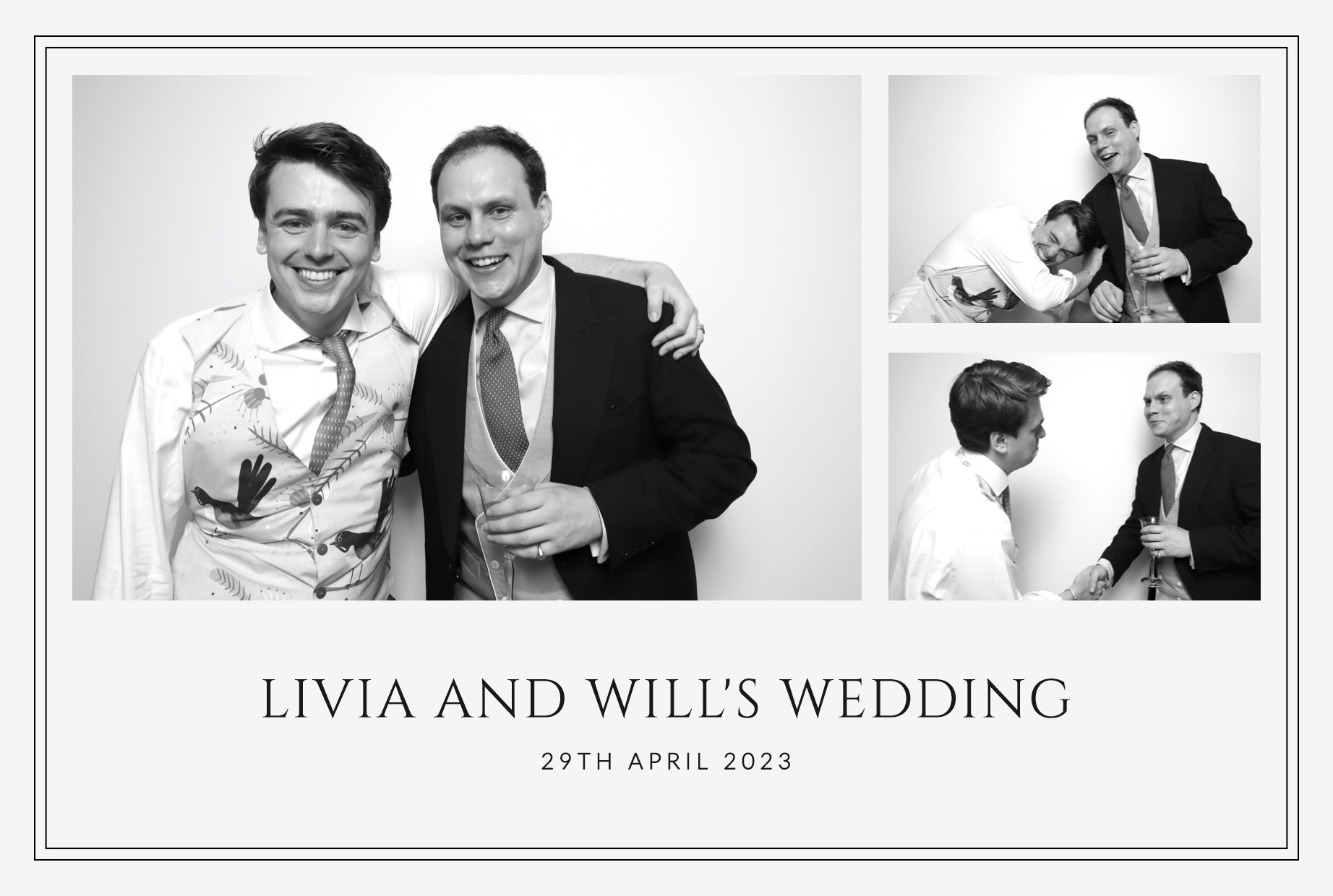 Livia & Will | View more photos from the event at images.mobile-photo-booth.com/u/MobilePhotoBoothUK/Livia-Will