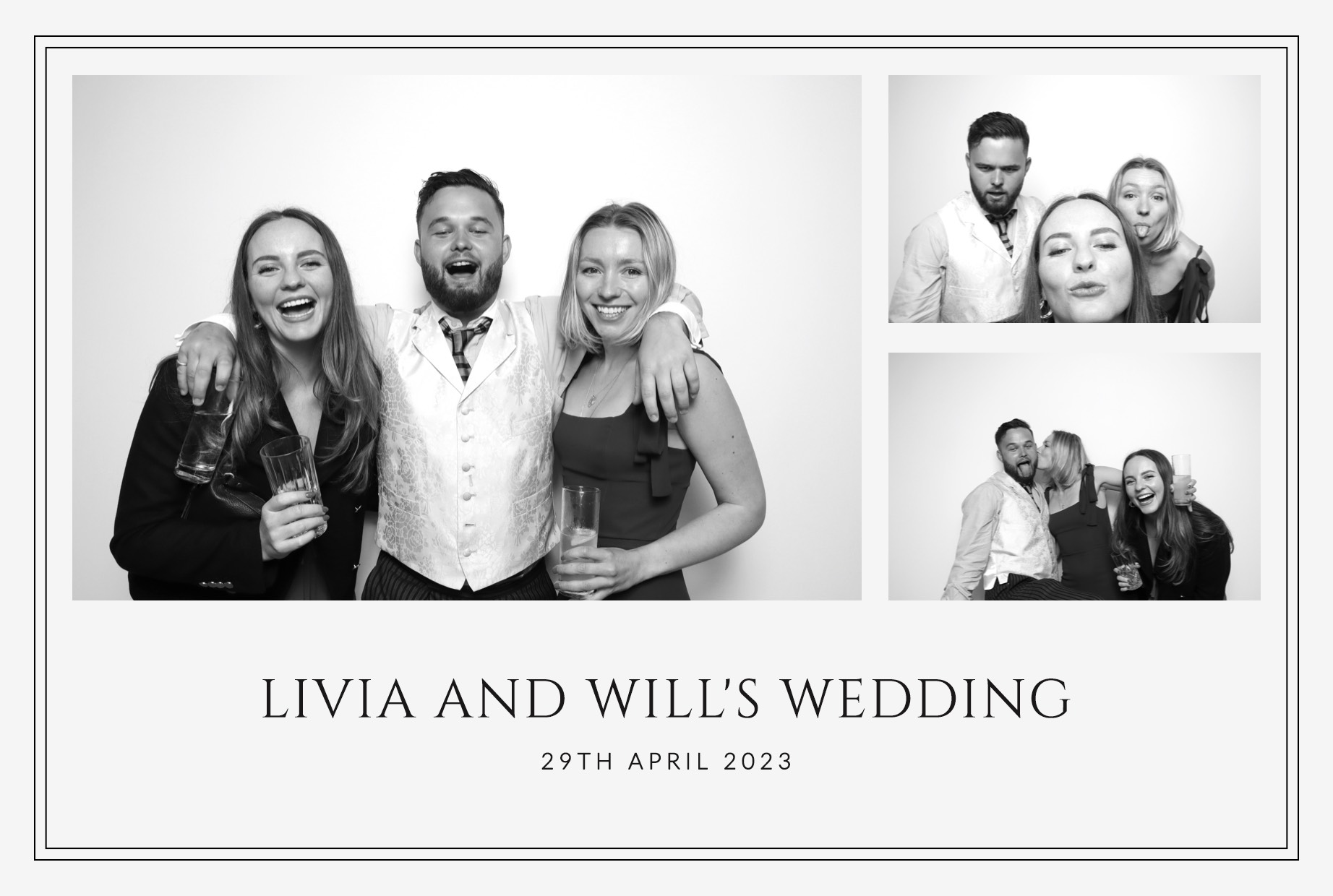 Livia & Will | View more photos from the event at images.mobile-photo-booth.com/u/MobilePhotoBoothUK/Livia-Will