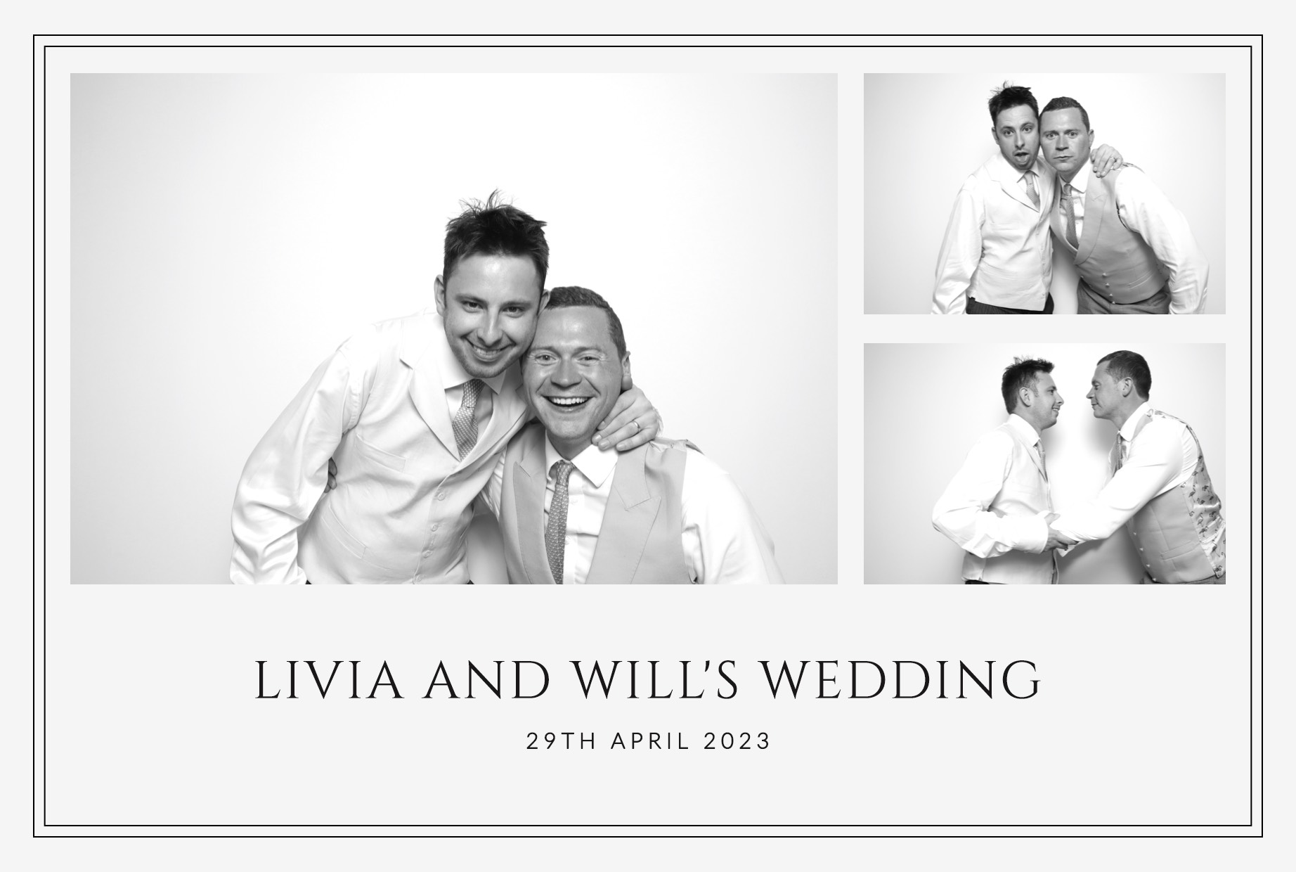 Livia & Will | View more photos from the event at images.mobile-photo-booth.com/u/MobilePhotoBoothUK/Livia-Will