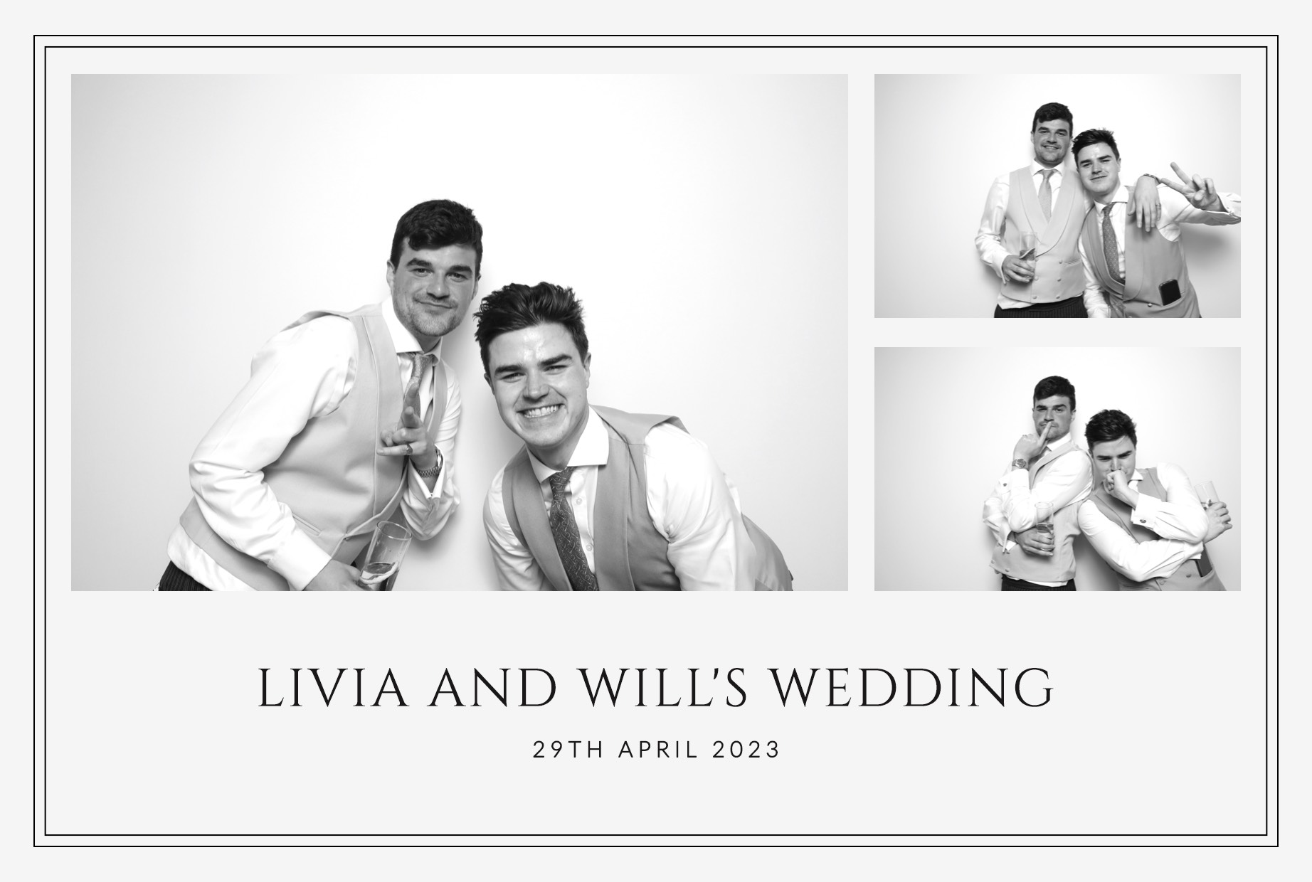 Livia & Will | View more photos from the event at images.mobile-photo-booth.com/u/MobilePhotoBoothUK/Livia-Will