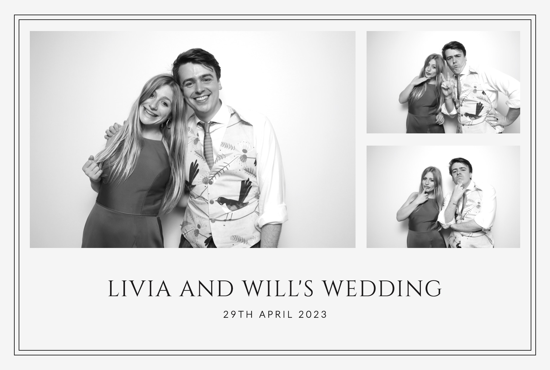 Livia & Will | View more photos from the event at images.mobile-photo-booth.com/u/MobilePhotoBoothUK/Livia-Will