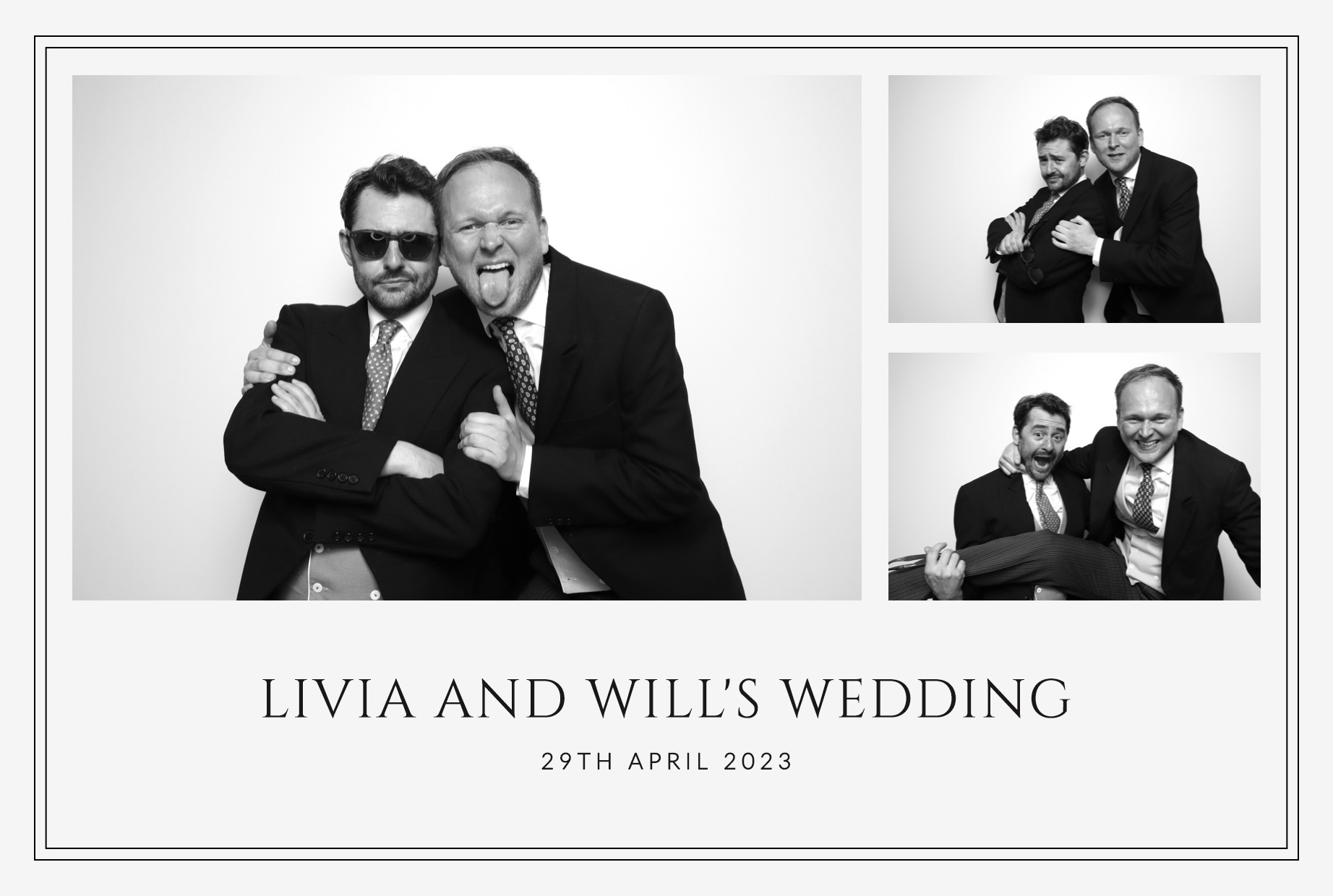 Livia & Will | View more photos from the event at images.mobile-photo-booth.com/u/MobilePhotoBoothUK/Livia-Will