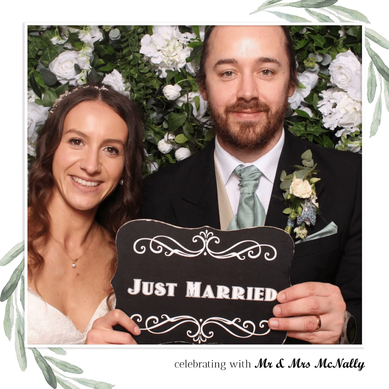McNally Wedding | View more photos from the event at images.mobile-photo-booth.com/u/MobilePhotoBoothUK/McNally-Wedding
