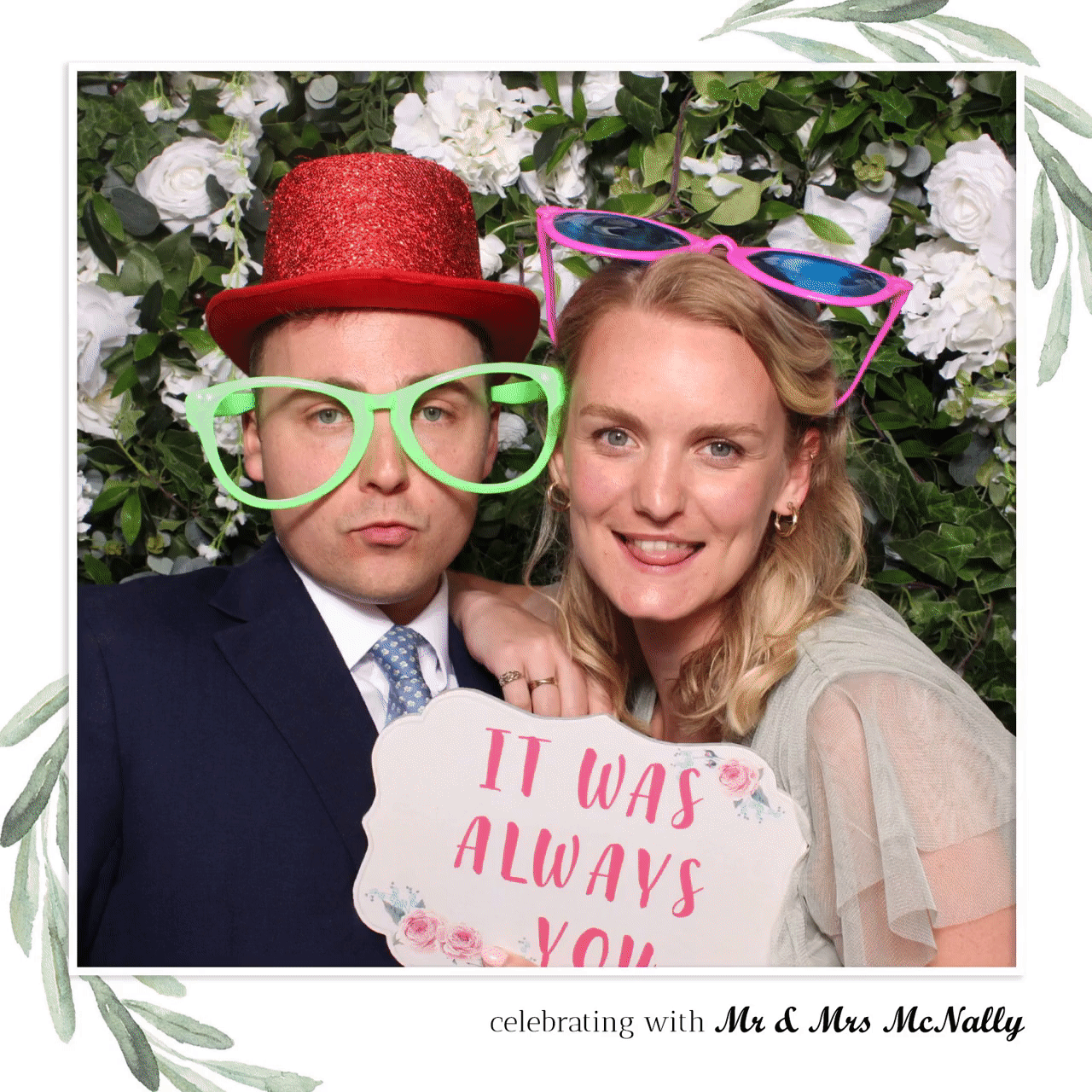 McNally Wedding | View more photos from the event at images.mobile-photo-booth.com/u/MobilePhotoBoothUK/McNally-Wedding