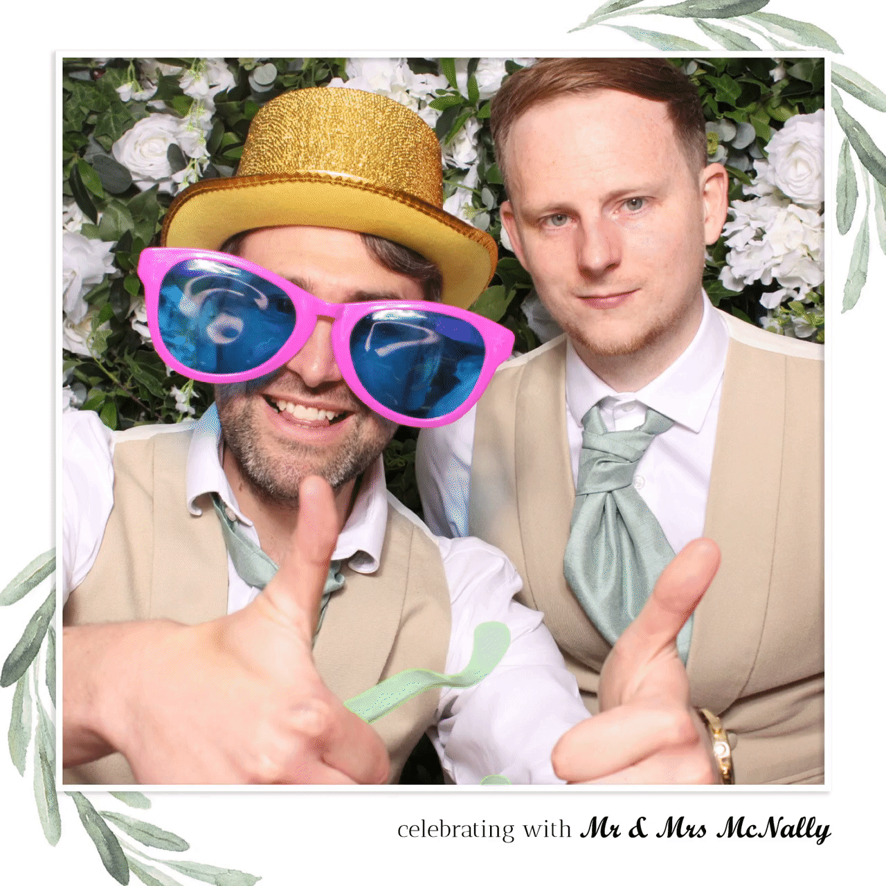 McNally Wedding | View more photos from the event at images.mobile-photo-booth.com/u/MobilePhotoBoothUK/McNally-Wedding