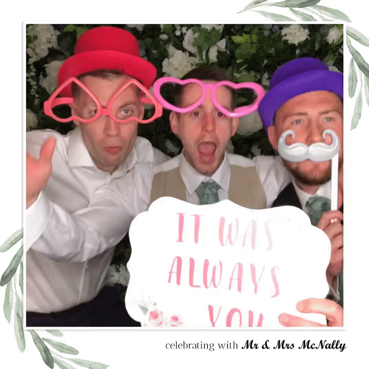 McNally Wedding | View more photos from the event at images.mobile-photo-booth.com/u/MobilePhotoBoothUK/McNally-Wedding